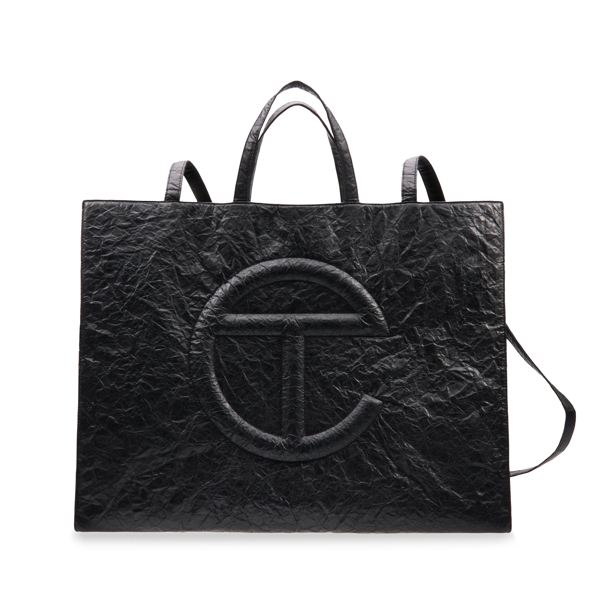 Telfar Bag Telfar Nyc Store Telfar Tyvek Shopping Bag Black – MoMA