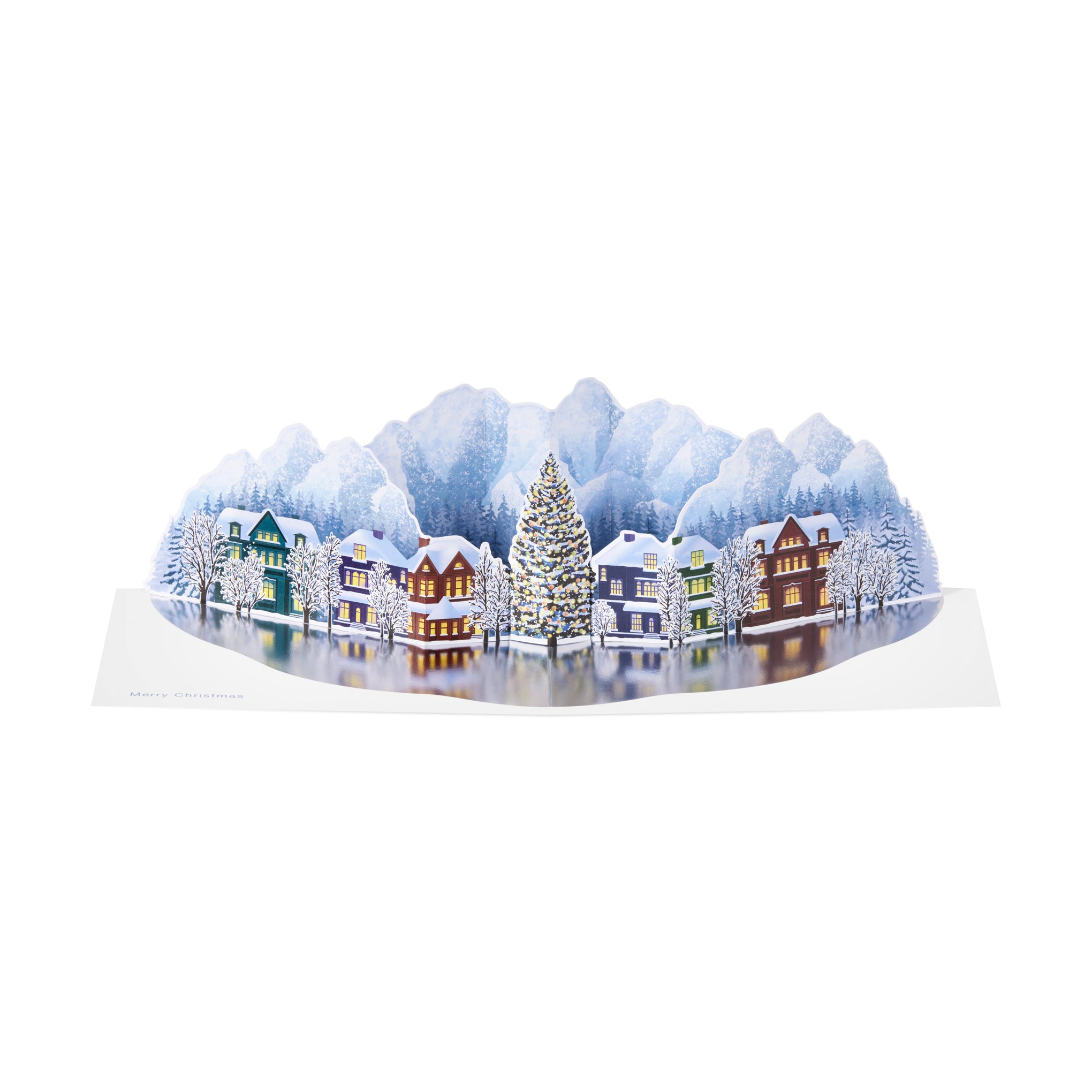 Mountain Village Holiday Pop-Up Cards - Set of 8 – MoMA Design Store
