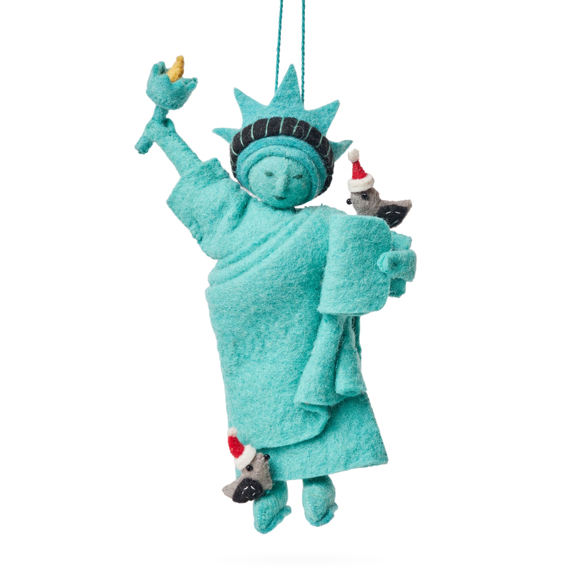 NYC Felt Ornament - Statue of Liberty Pigeon – MoMA Design Store