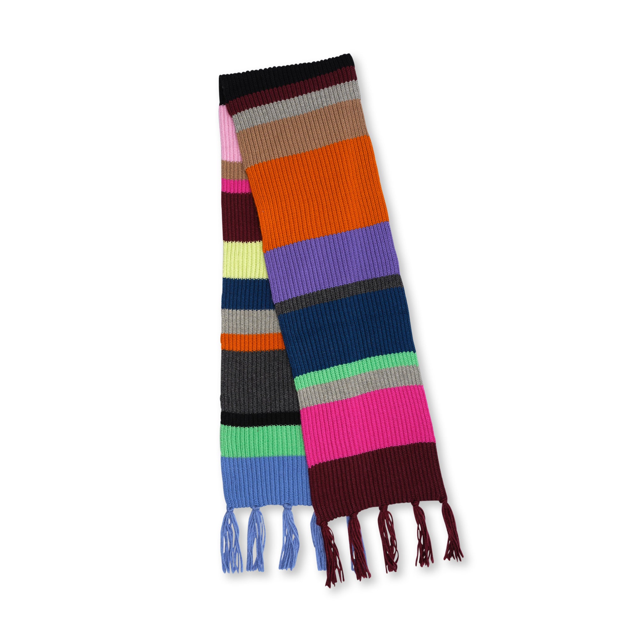 MoMA – Superfine Design Polyester Store Colorblock Recycled Scarf