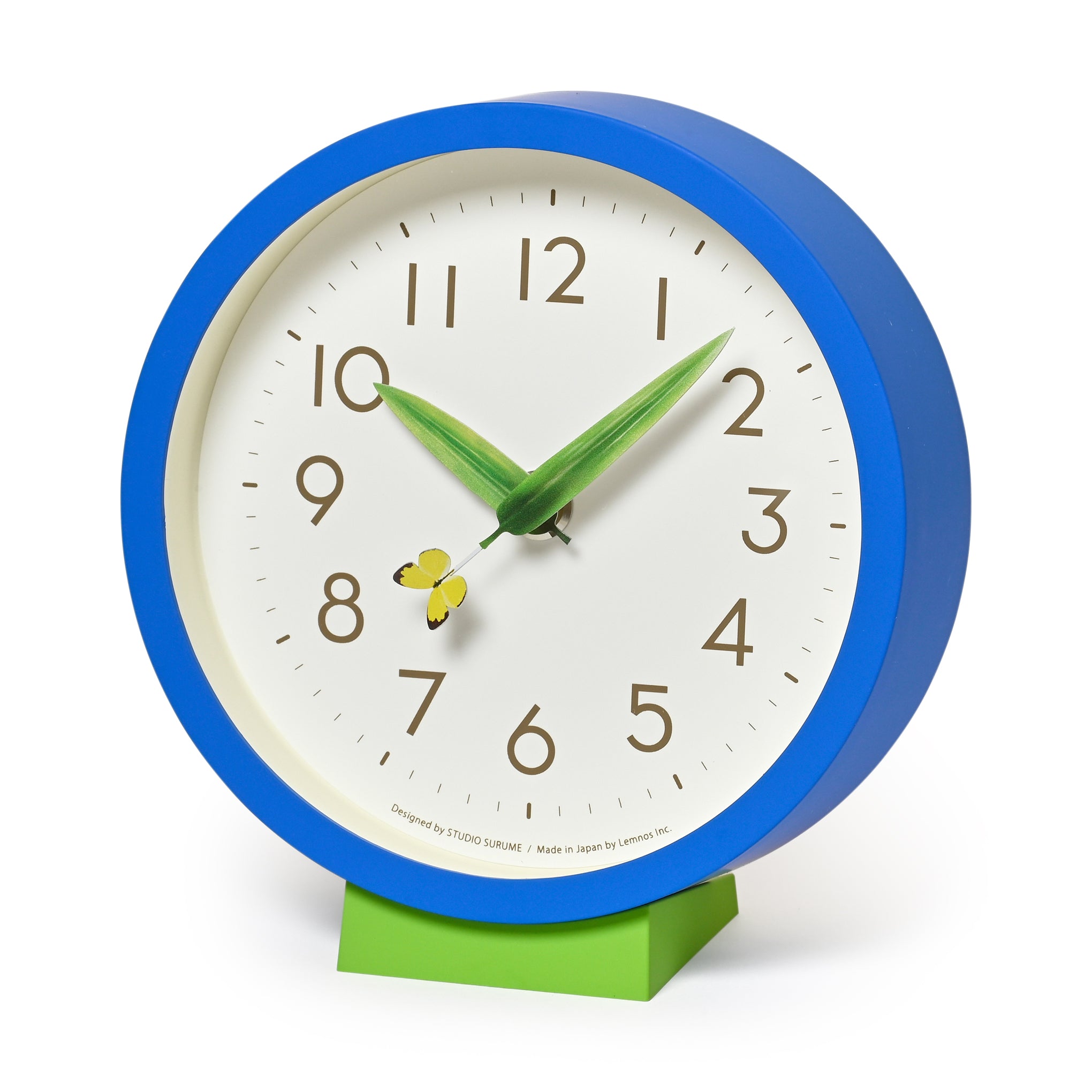 Perch Desk Clock - Blue – MoMA Design Store