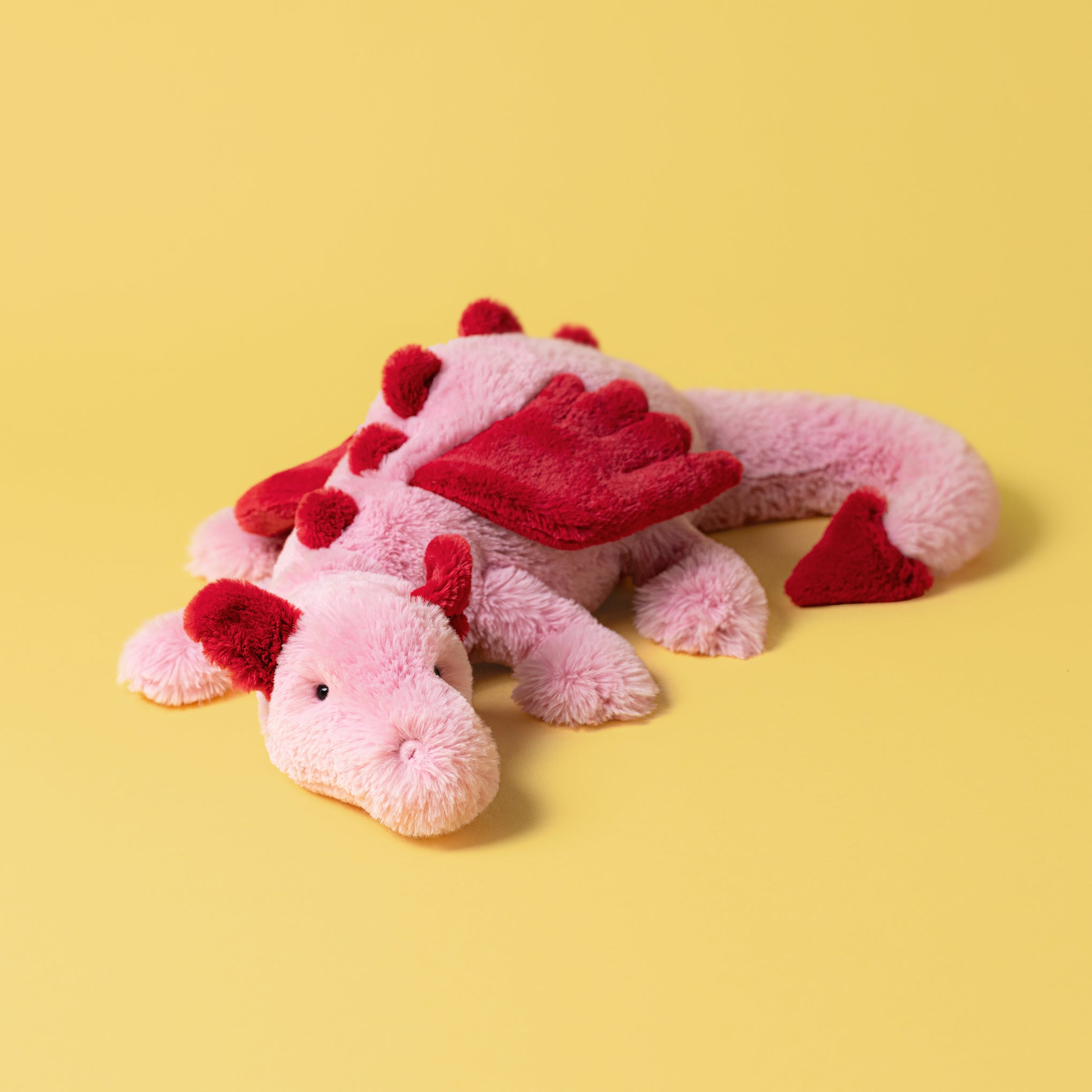  Heart Dragon 赤 ピンク バレンタイン ドラゴン Valentine's Day Jellycat Plushes - Heart Dragon – MoMA Design Store