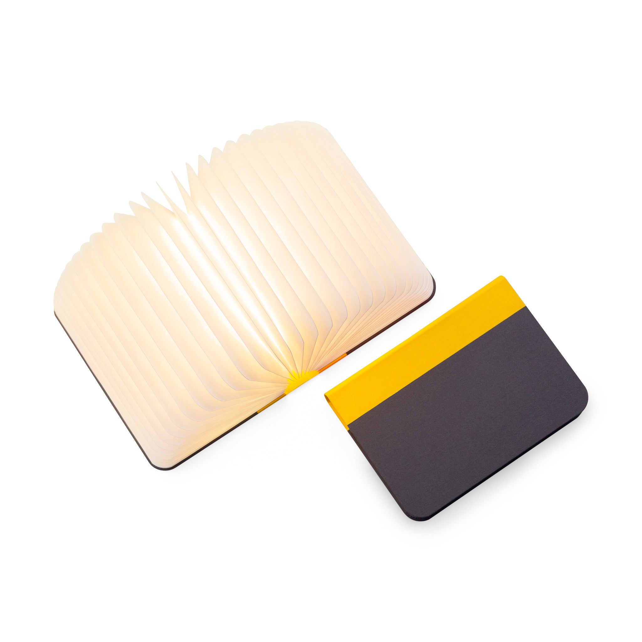 Lumio Book Lamp - Yellow/ Gray – MoMA Design Store