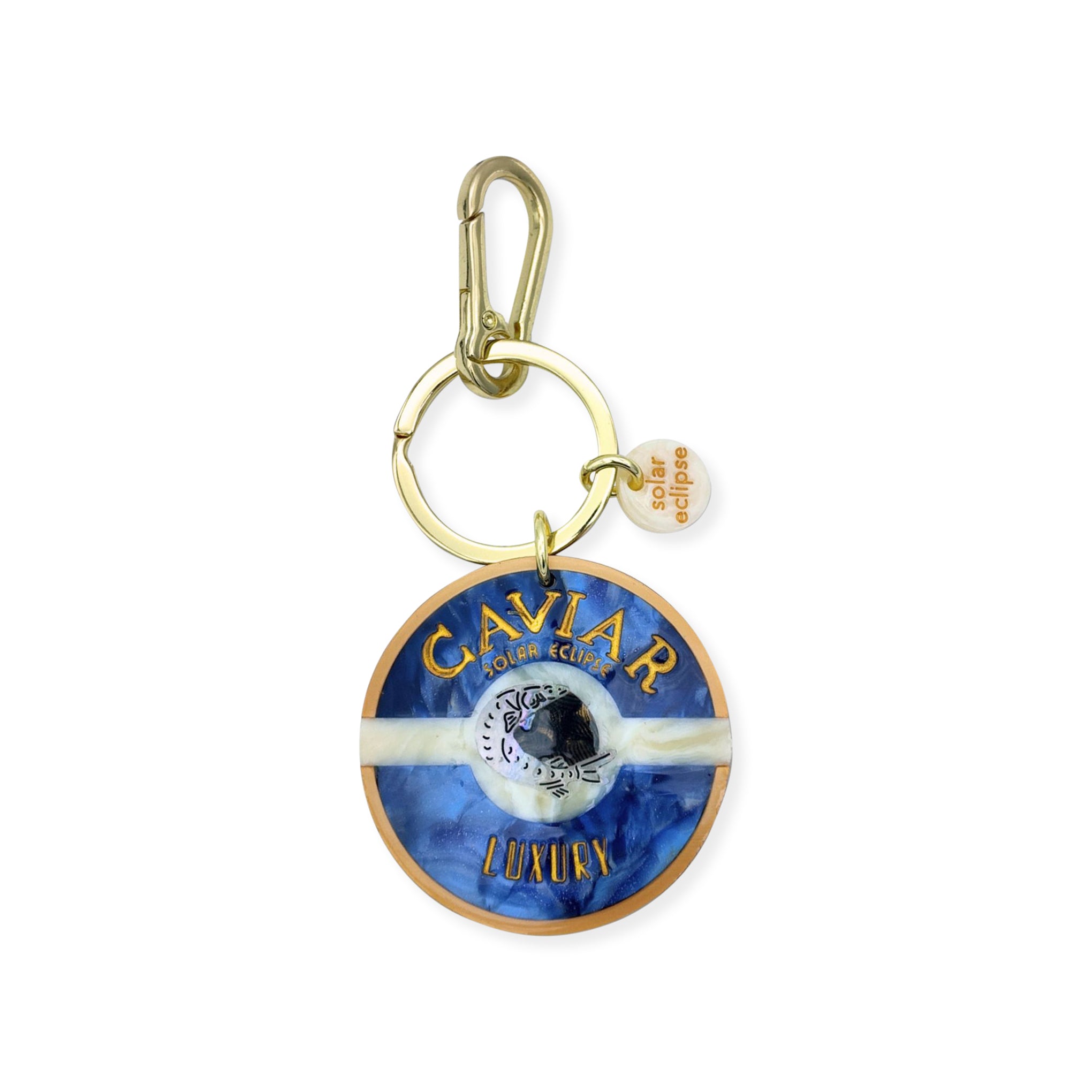 Solar Eclipse Keyring Bag Charm - Caviar – MoMA Design Store