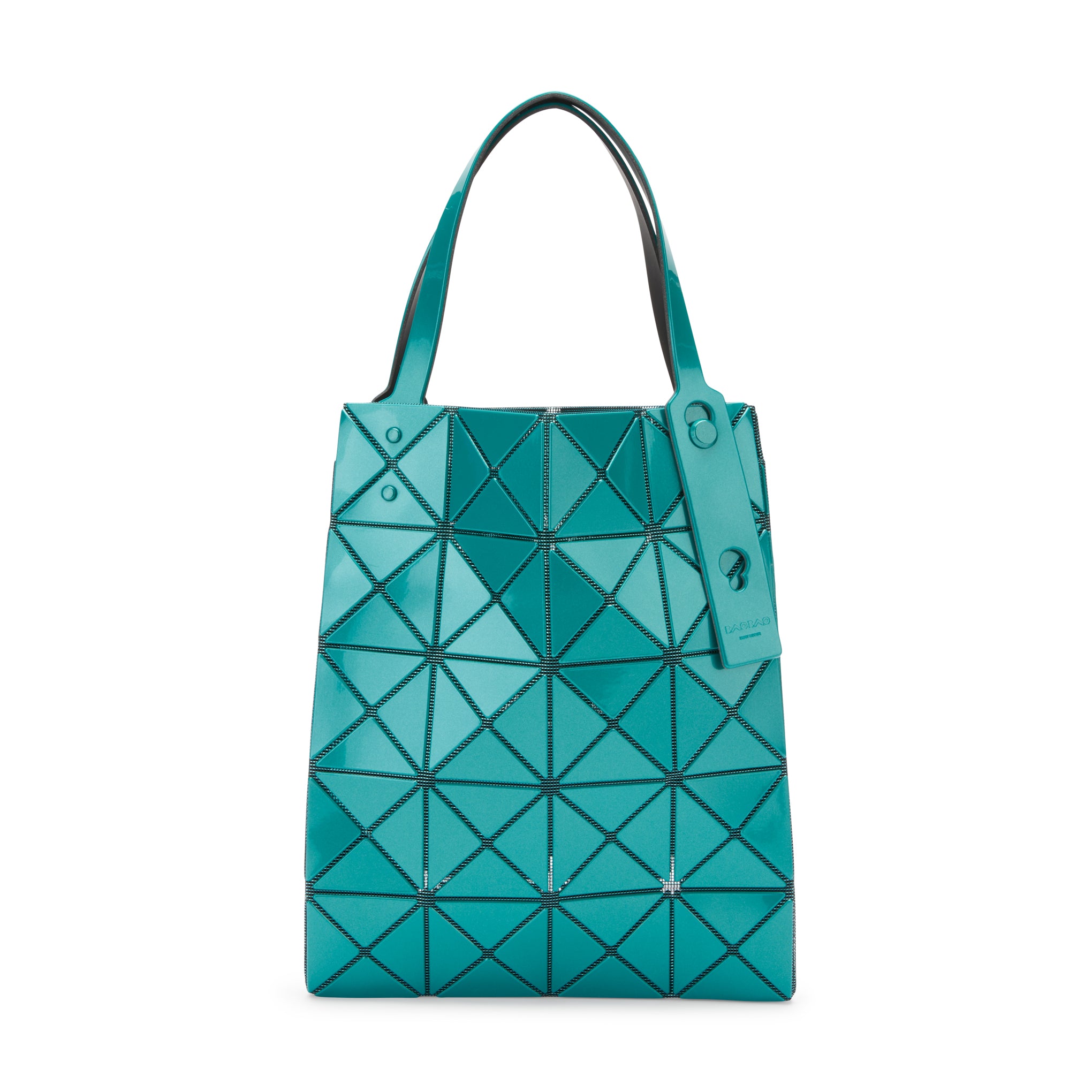 BAOBAO ISSEY MIYAKE　ショルダーポーチ　メタリックグリーン BAO ISSEY MIYAKE バオバオイッセイミヤケ ポーチ ミニチェーン