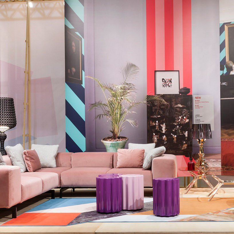 Kartell Colonna Side Table - Violet – MoMA Design Store