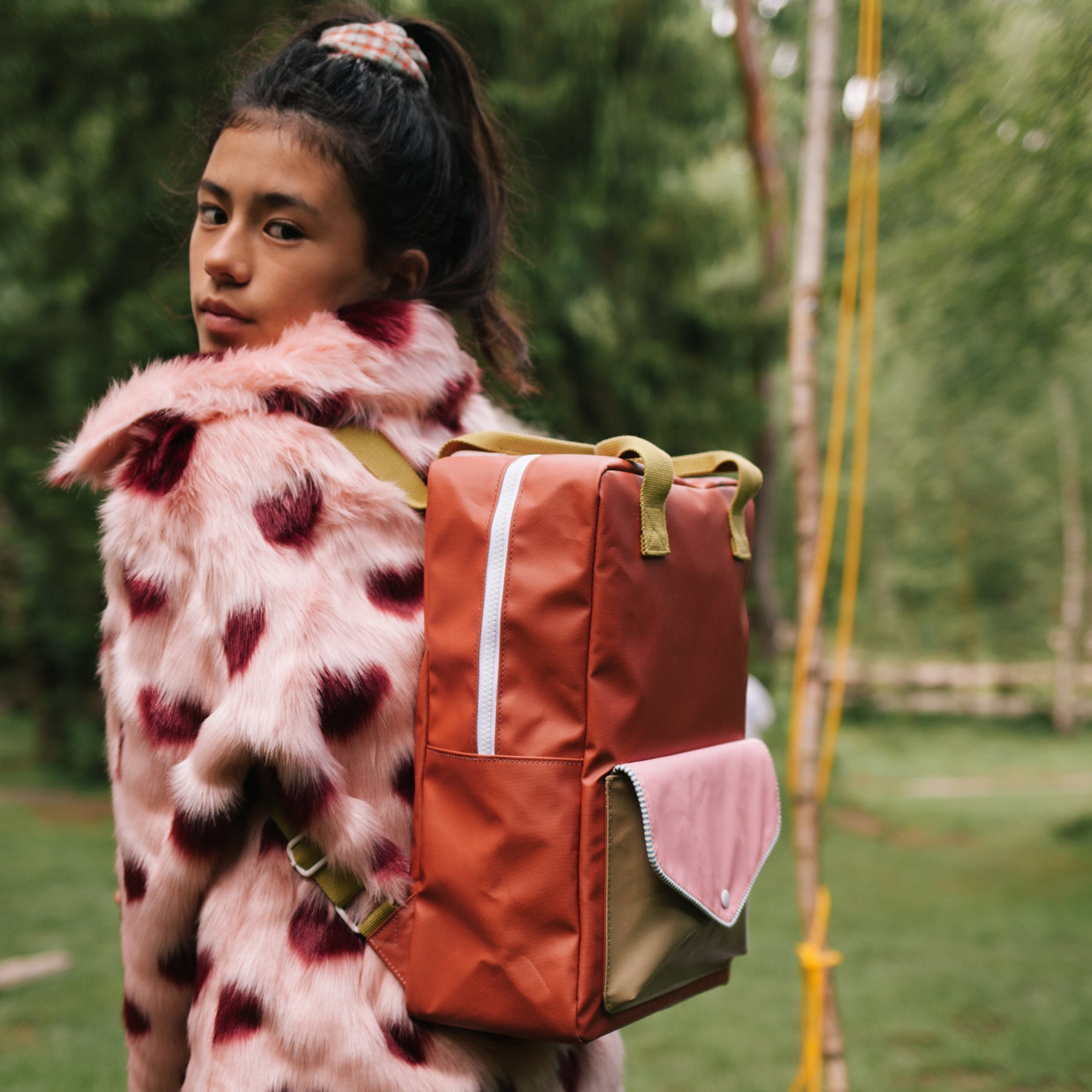 Kids’ Envelope Backpack Red MoMA Design Store