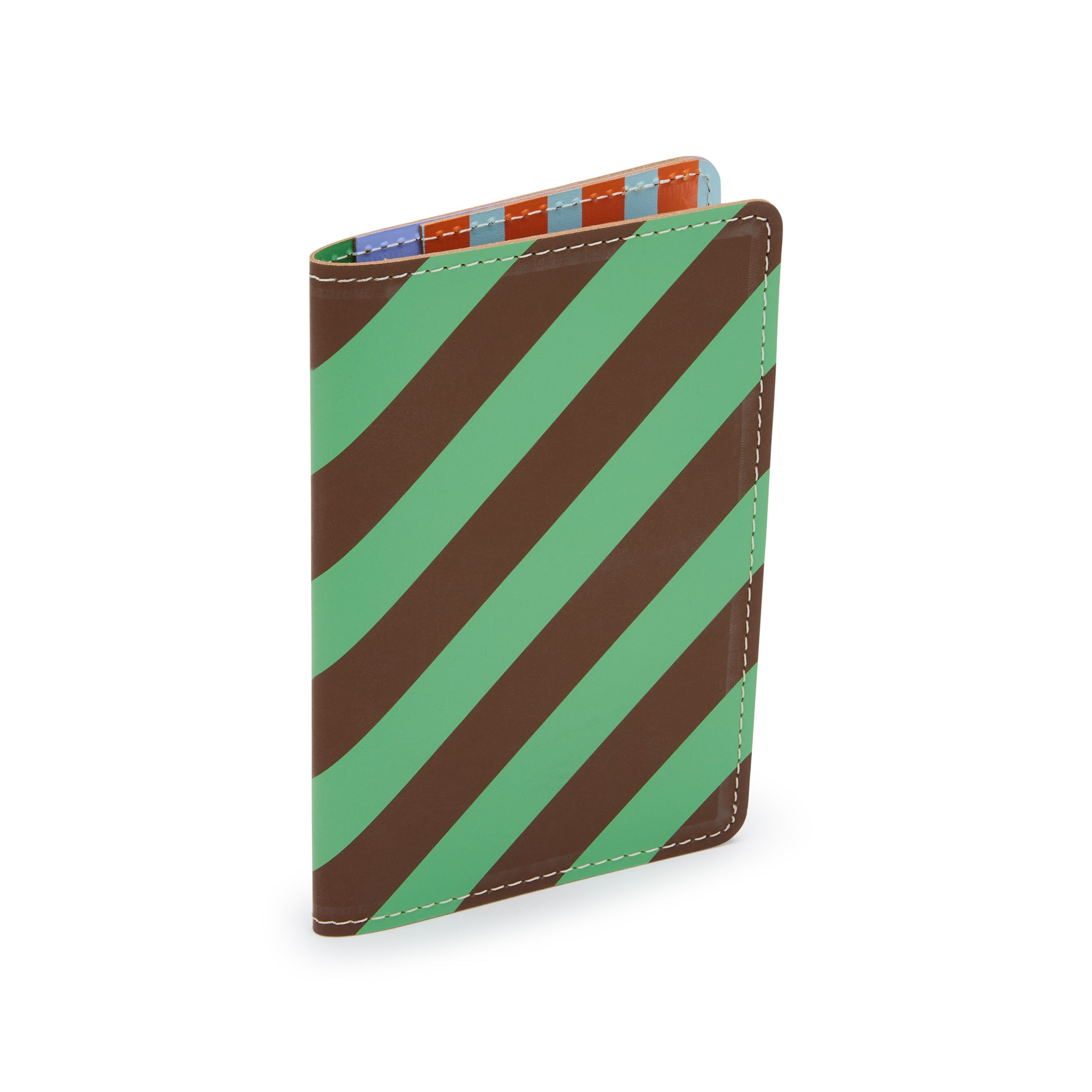 Dusen Dusen Recycled Leather Passport Case - Stripe – MoMA