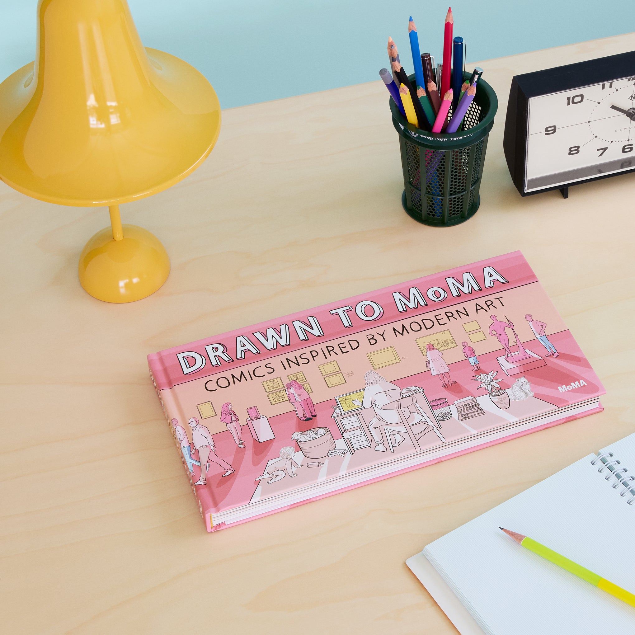Drawn to MoMA: Comics Inspired by Modern Art – Hardcover – MoMA