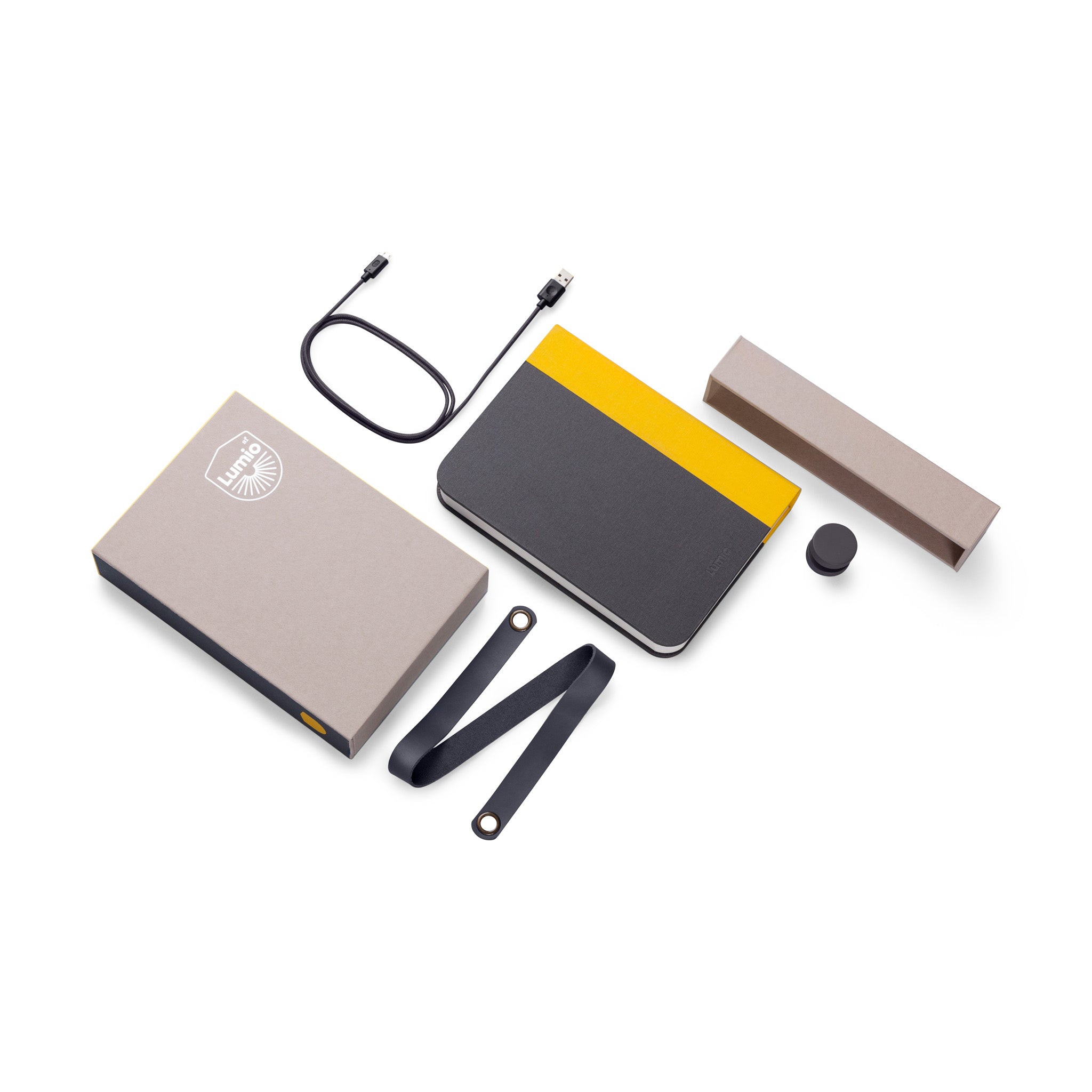 Luminio LEDブックライト グレー/イエロー Lumio Book Lamp - Yellow/ Gray – MoMA Design Store