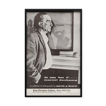 Marcel Duchamp The Many Faces of Marcel Duchamp Framed Poster