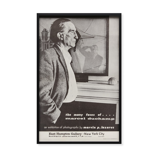 Marcel Duchamp The Many Faces of Marcel Duchamp Framed Poster