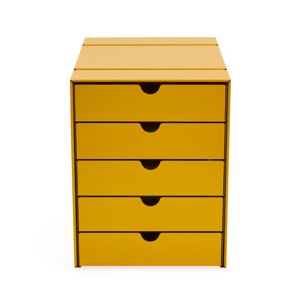 USM Haller 5-Drawer Set - Yellow – MoMA Design Store