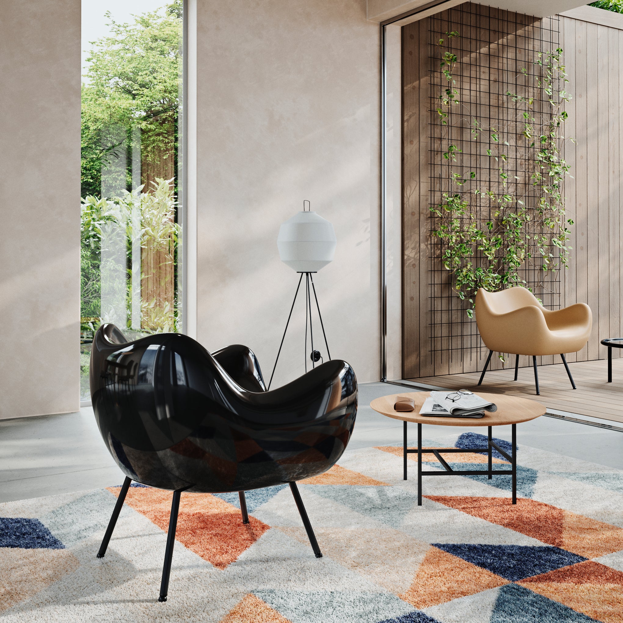 RM58 Classic Chair - Black – MoMA Design Store