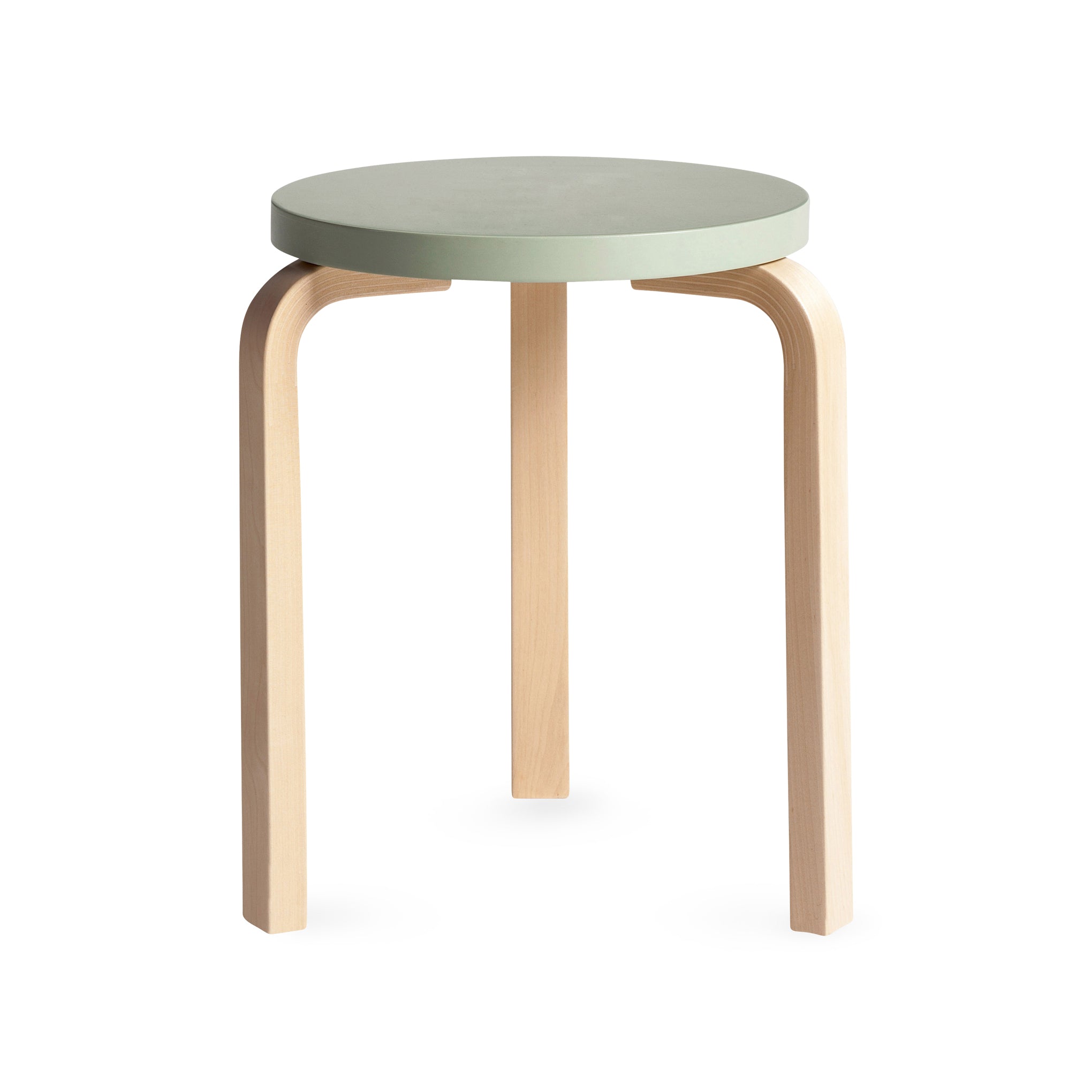 Artek Aalto Stacking Stool 60 - Green – MoMA Design Store