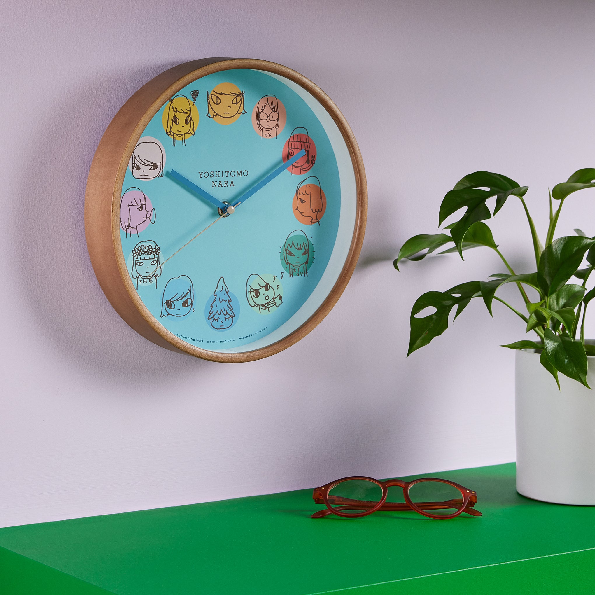 Yoshitomo Nara Y.N. Wall Clock – MoMA Design Store
