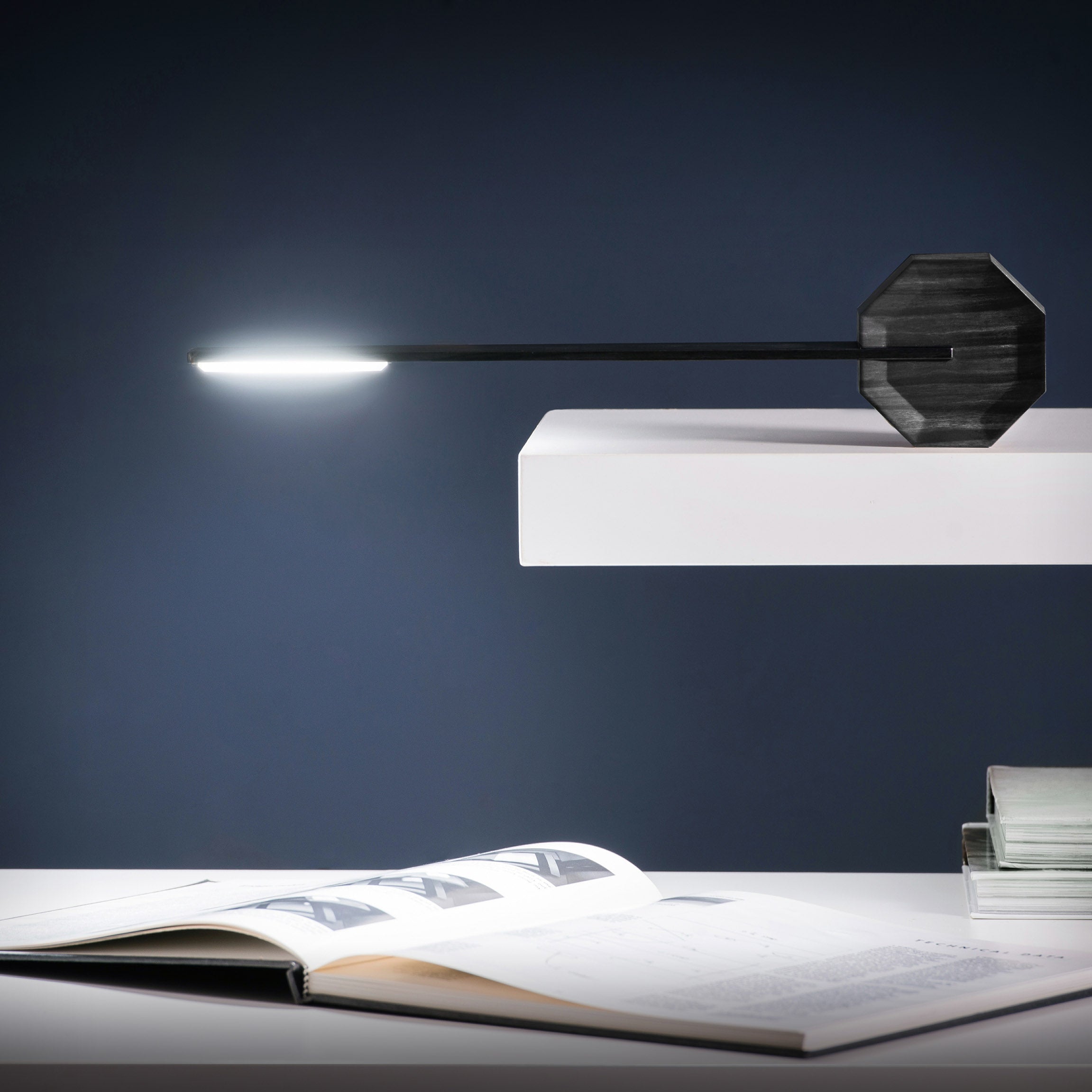 Octagon Portable Desk Light - Black – MoMA Design Store