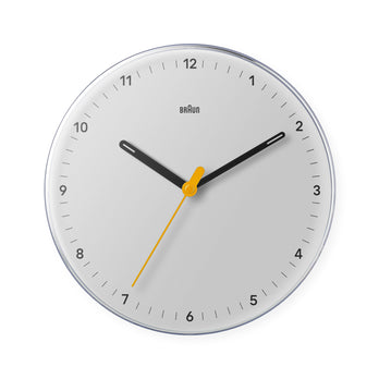 Braun BC26 Wall Clock - White – MoMA Design Store