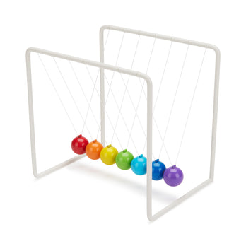Colorful Newton's Cradle Desktop Toy – MoMA Design Store