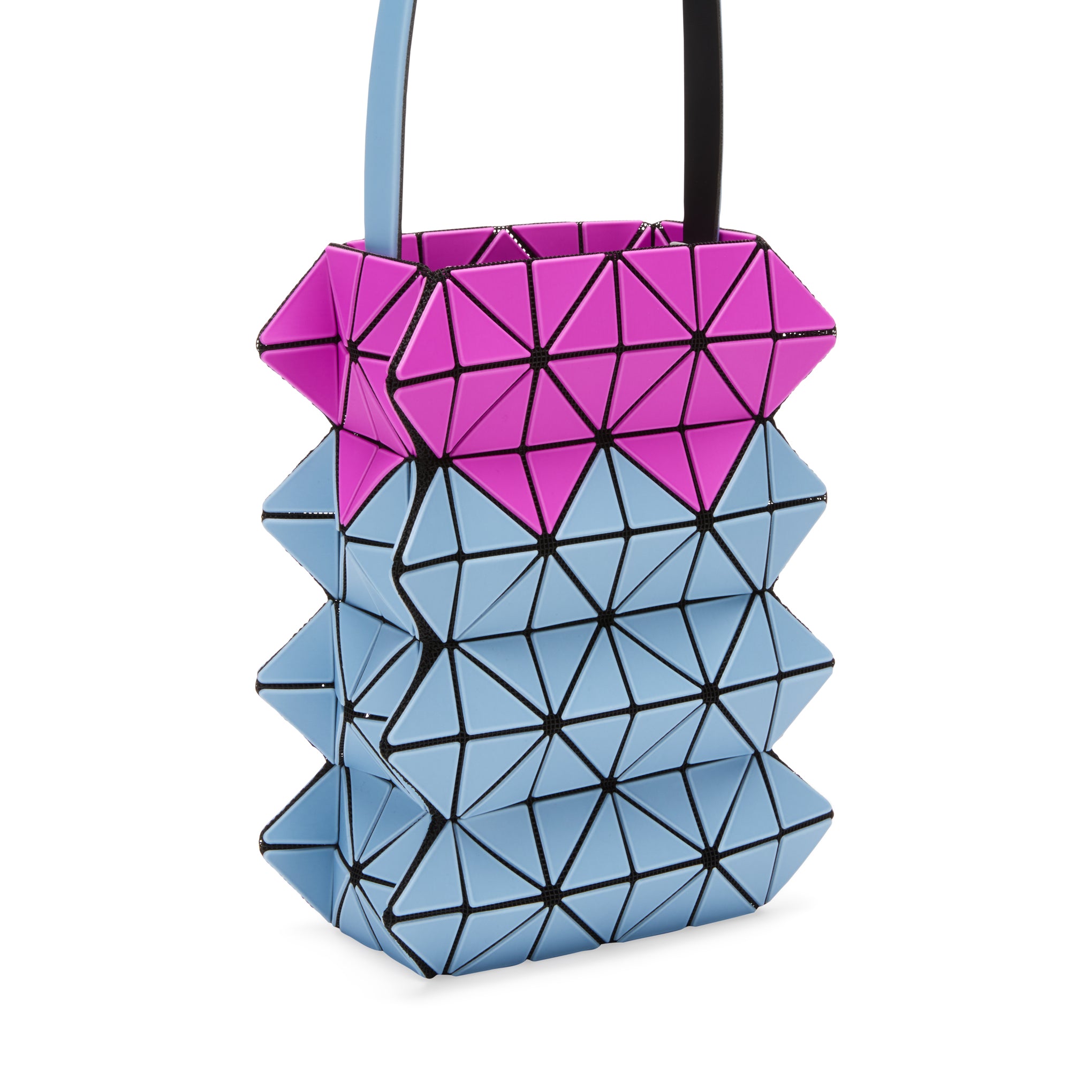 BAO BAO ISSEY MIYAKE Growth Crossbody Bag - Pink/ Light Blue