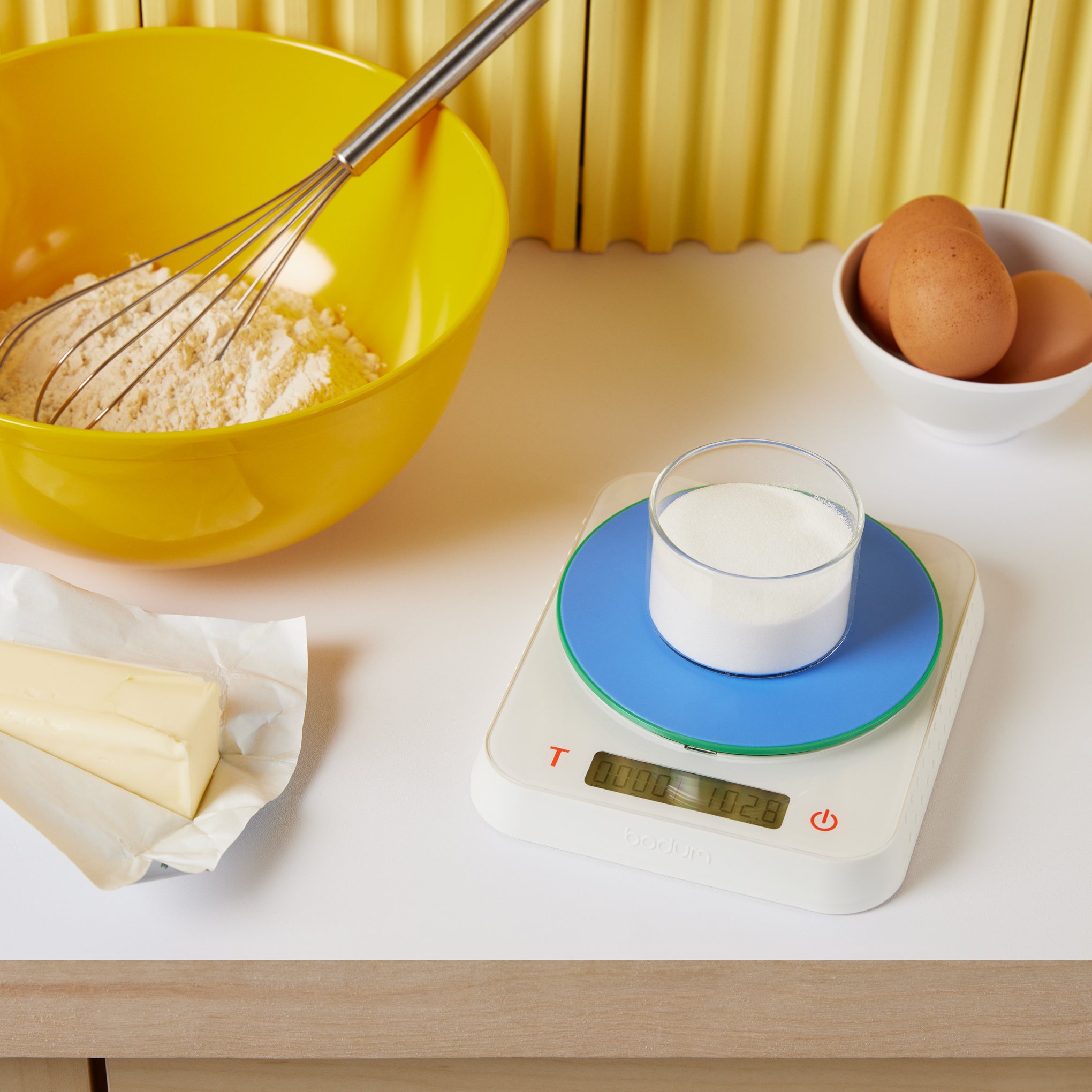 BODUM Barista Coffee and Food Scale with Built-In Timer