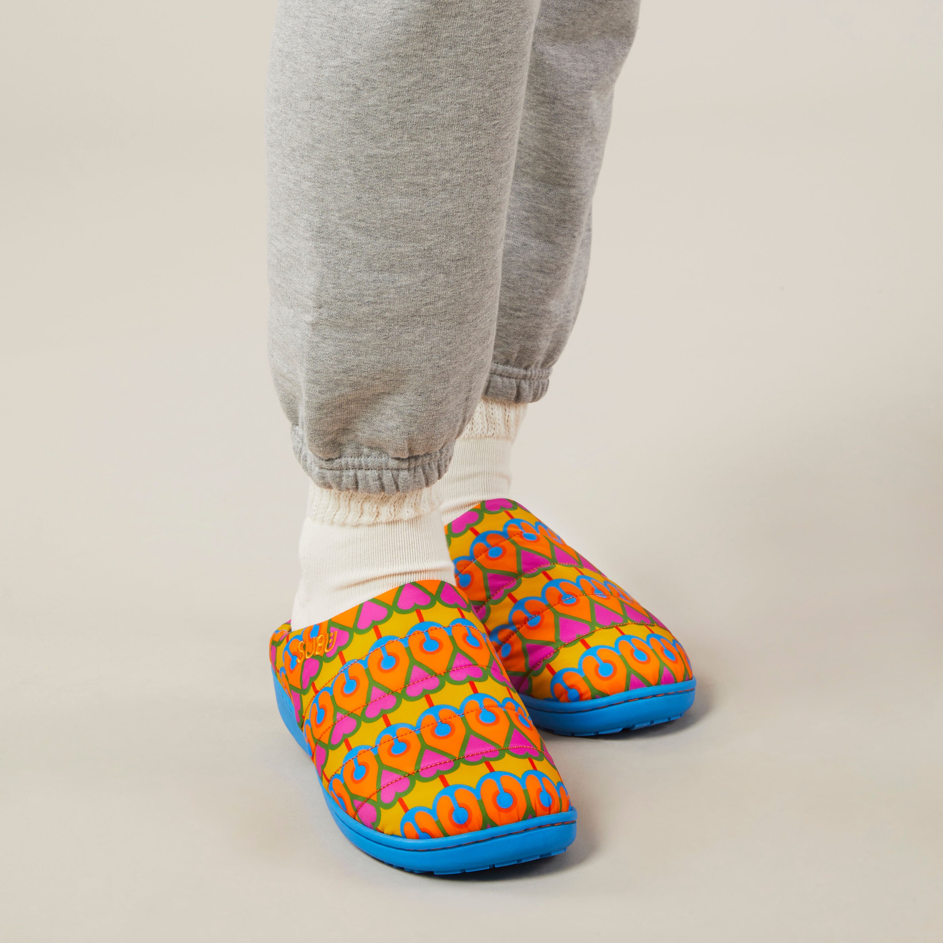 Yinka Ilori for MoMA Subu Slippers - Hearts (Mo Dupe) – MoMA Design Store