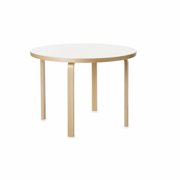 Artek Aalto Round Table 90A - White – MoMA Design Store