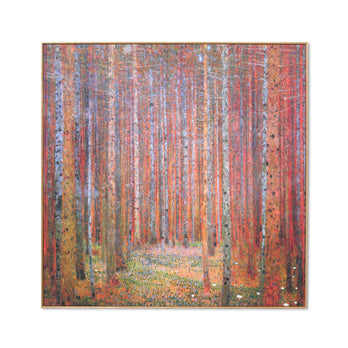 Klimt: Tannenwald I Framed Print