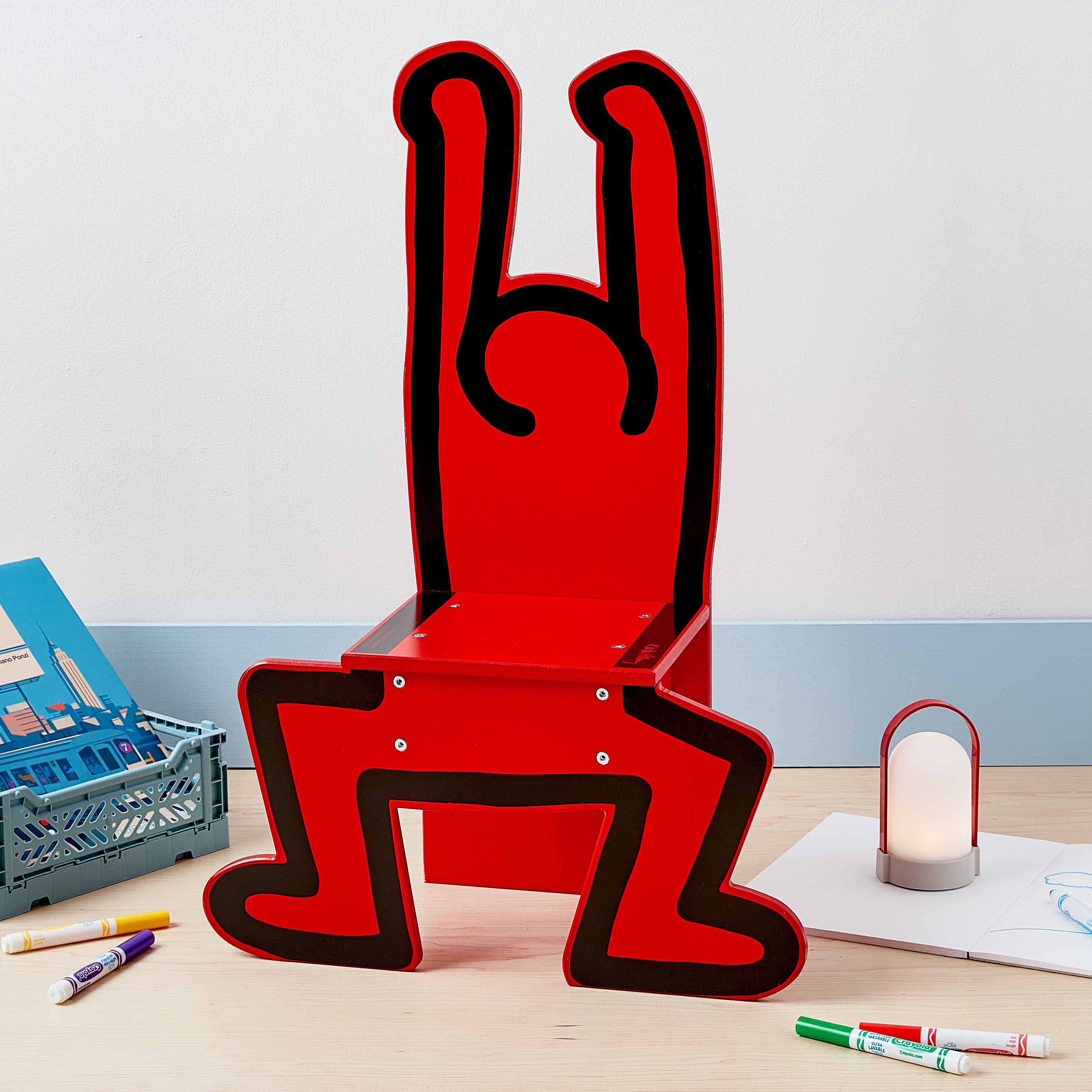 Keith Haring Kids' Chair - Red – MoMA Design Store