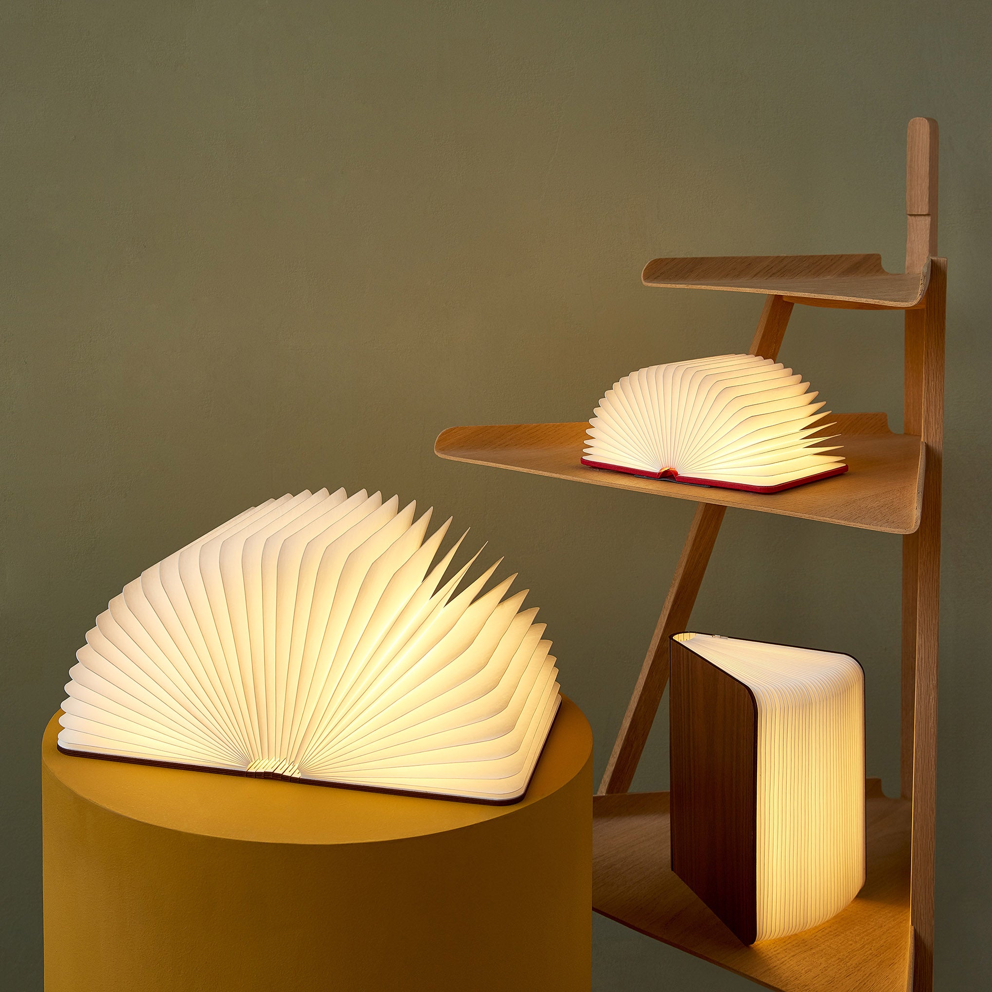 Lumio Book Lamp - Walnut – MoMA Design Store