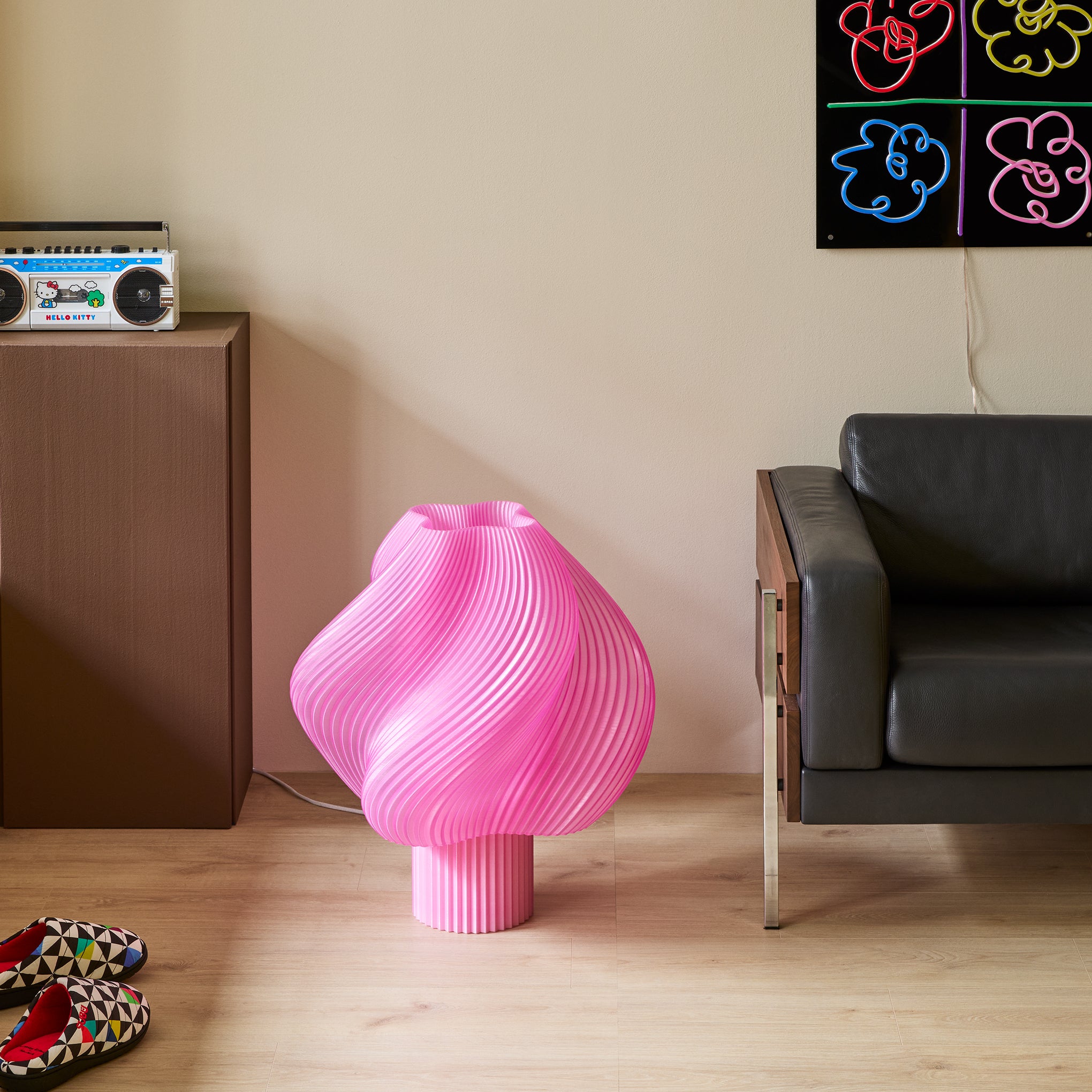 Soft Serve 3D-Printed Lamp - Rose Sorbet – MoMA Design Store