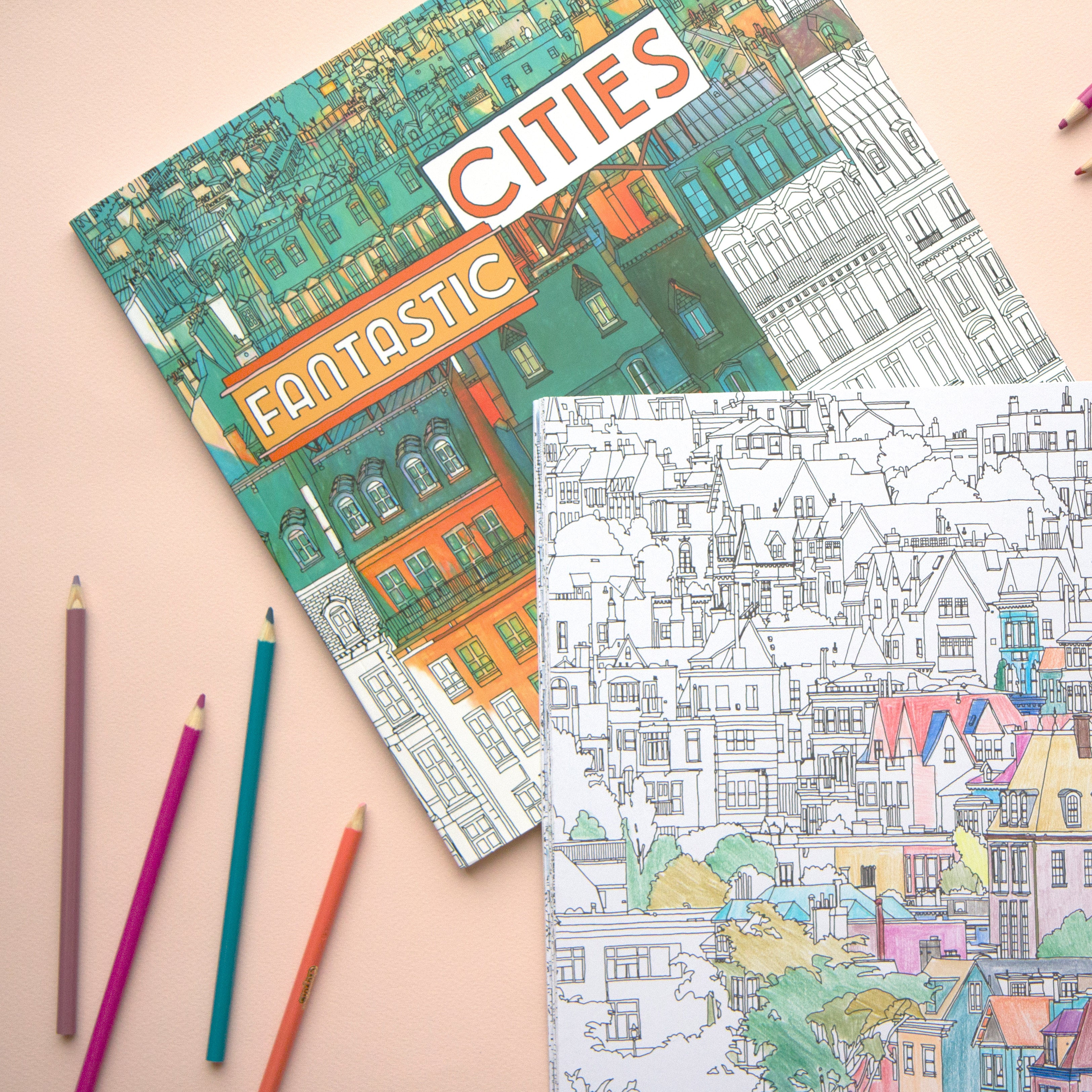 Buy Fantastic Cities (A Coloring Book of Amaz.. in Bulk