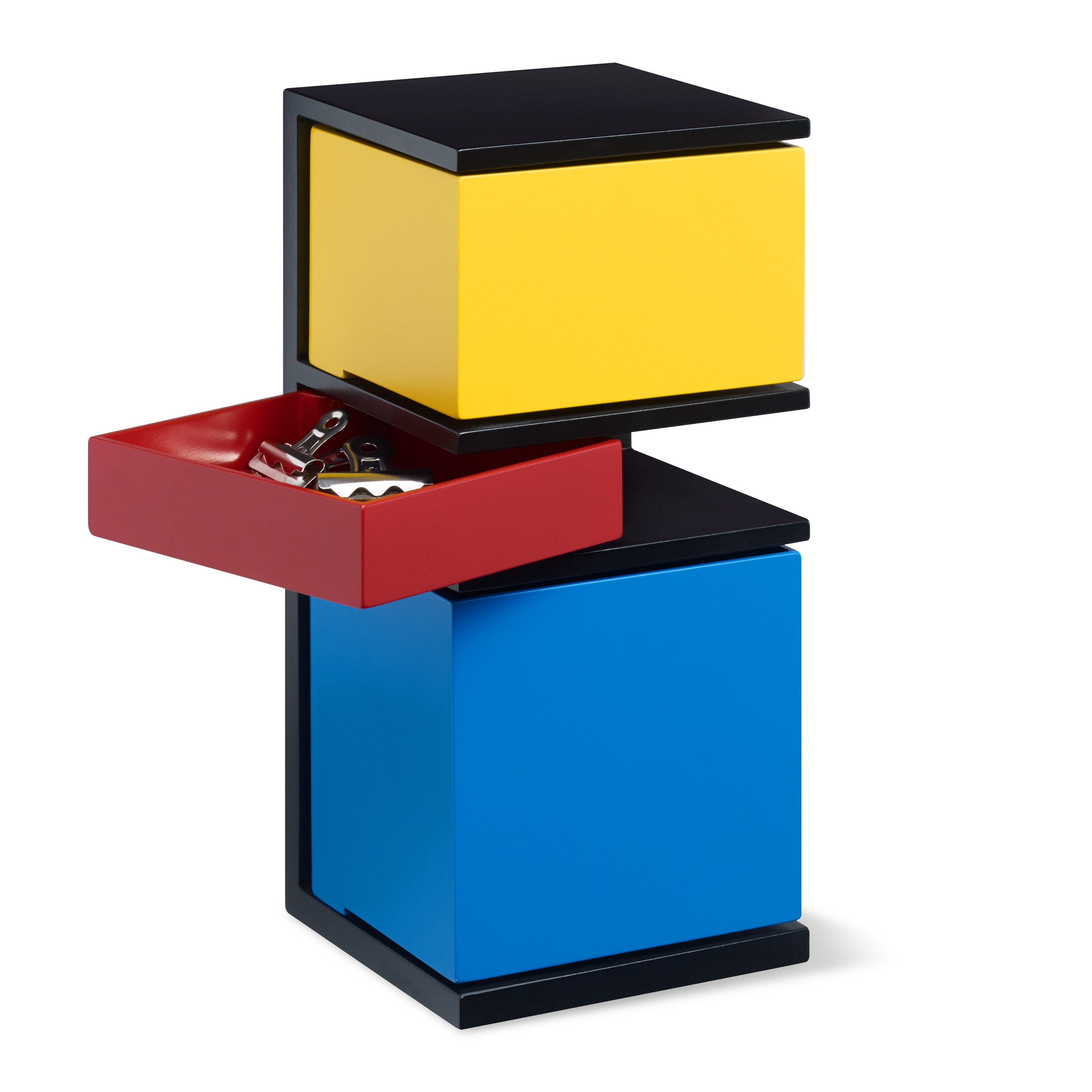 MoMA デ・ステイル ストレージ タワー 小物入れ De Stijl De Stijl Storage Tower – MoMA Design Store