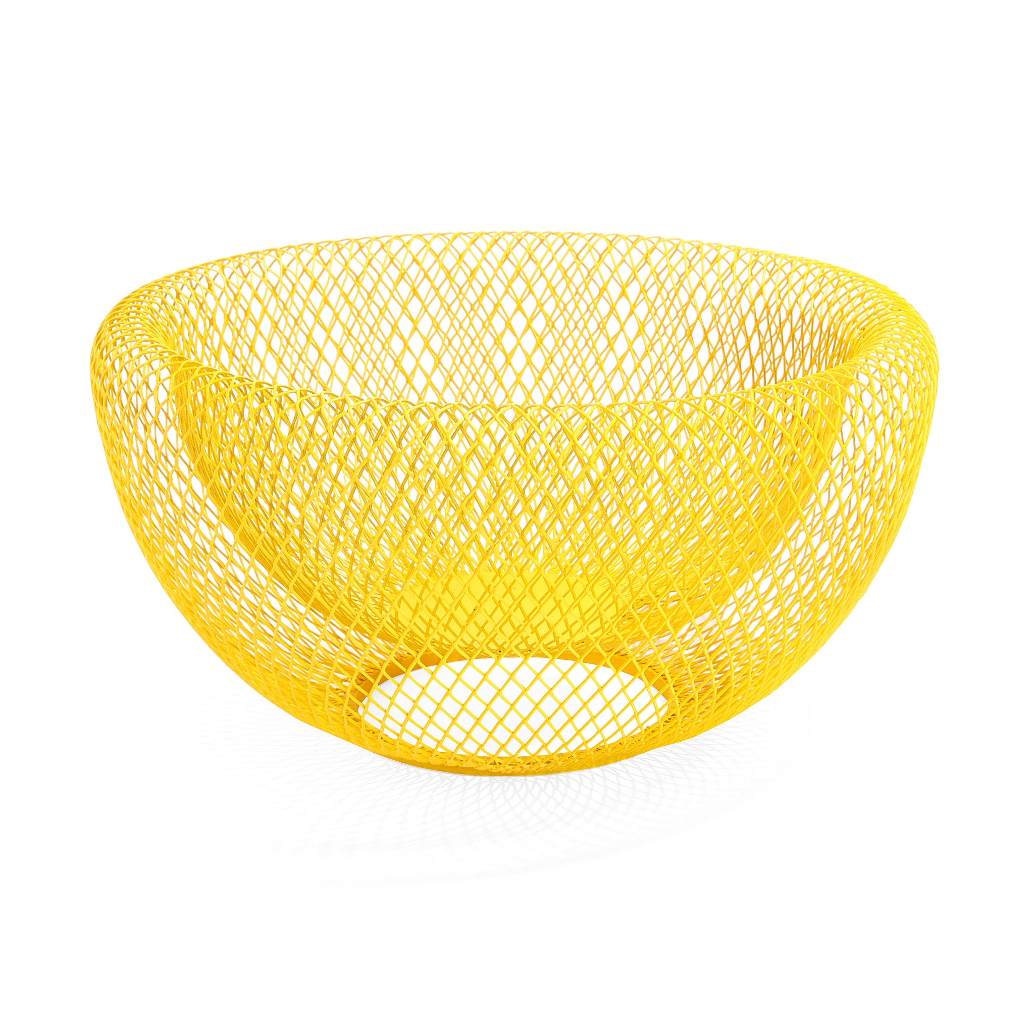 Wire Mesh Bowls - Yellow