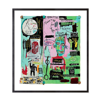 Basquiat: In Italian Framed Print – MoMA Design Store