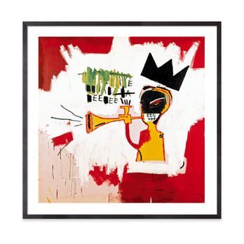 Moma バスキア Basquiat: Trumpet Framed Print – MoMA Design Store