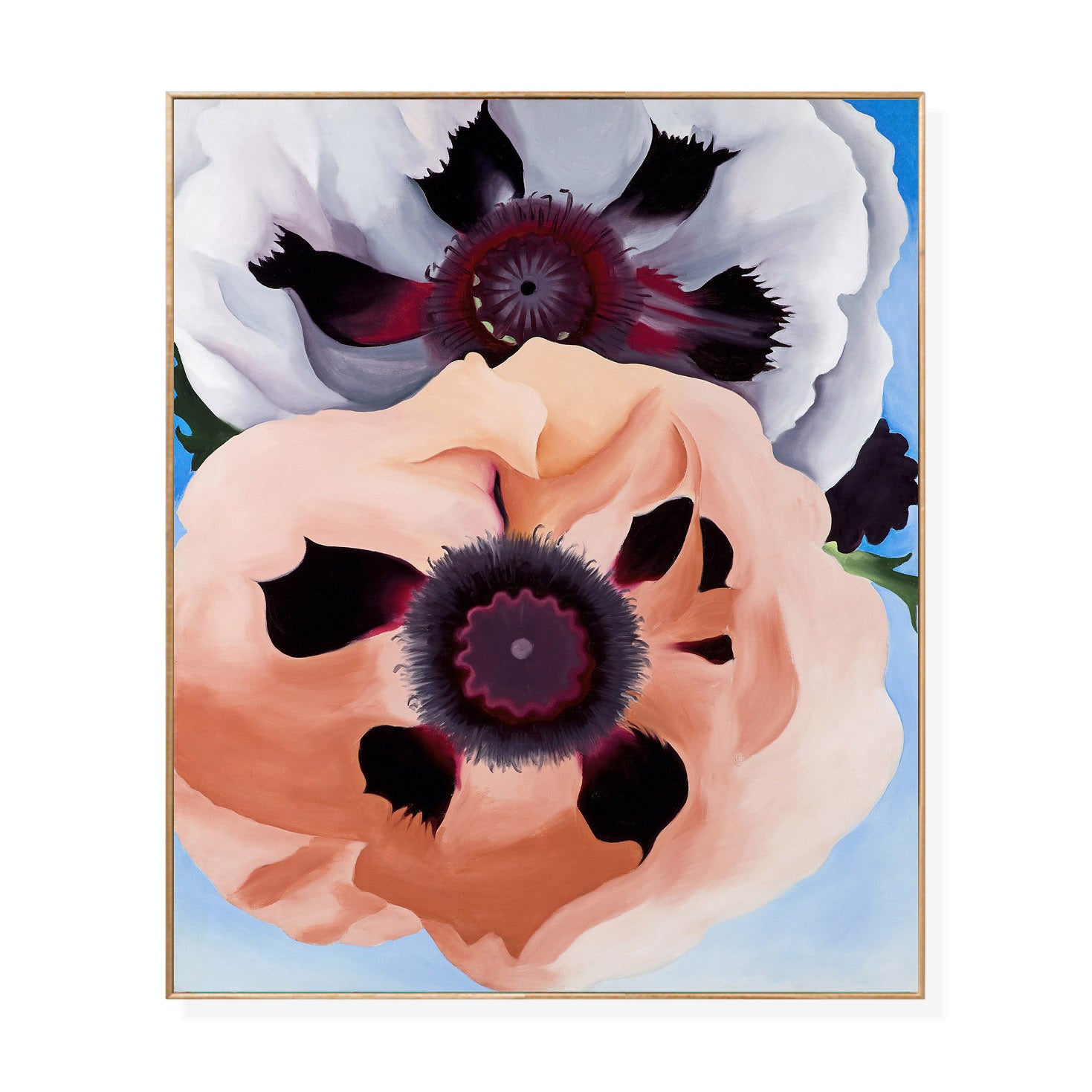 Georgia O'Keeffe: Poppies Framed Print