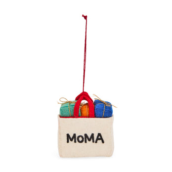 アクセサリー MOMA NY MoMA Shopping Bag Felt Holiday Ornament – MoMA Design Store