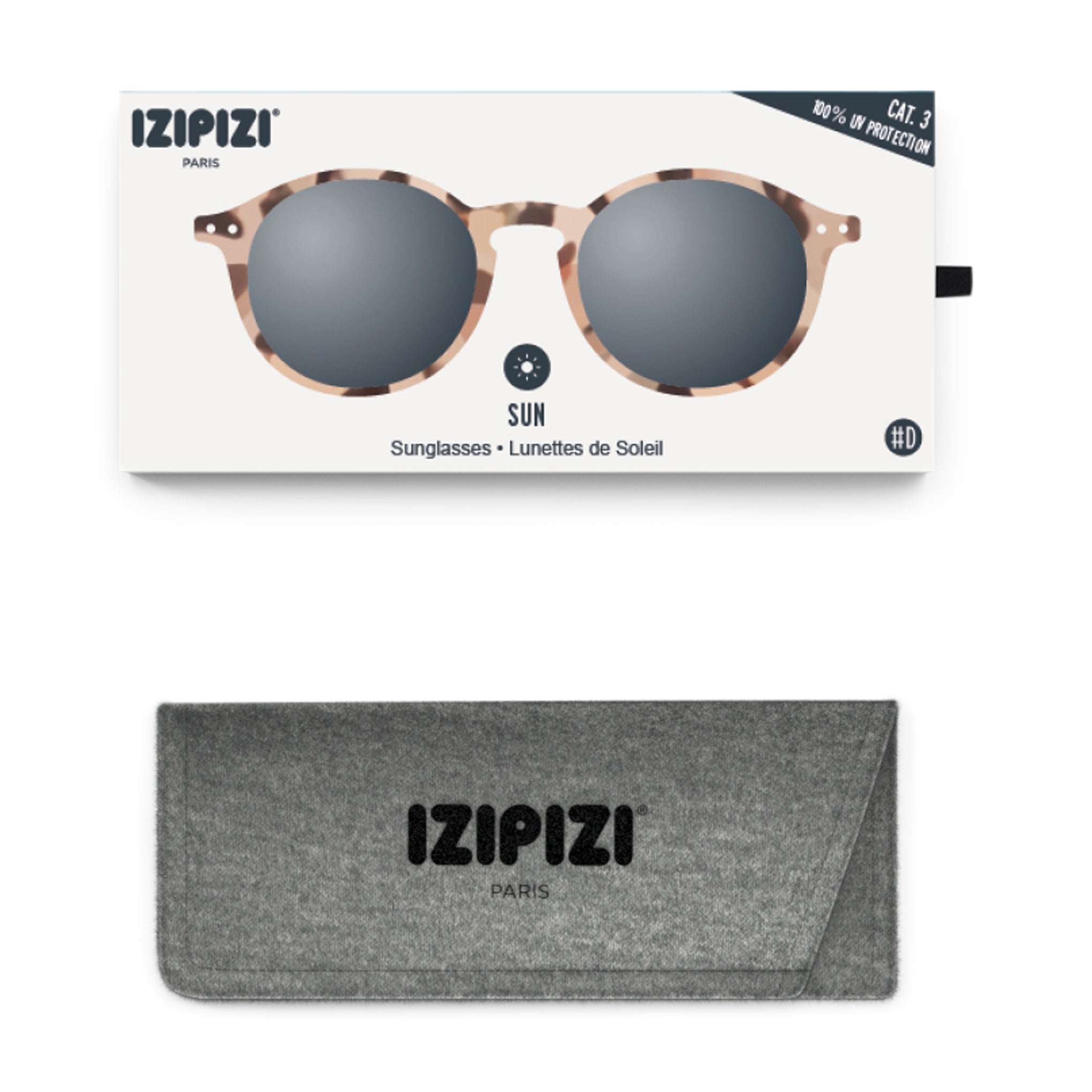 IZIPIZI Round Sunglasses #D - Light Tortoise – MoMA Design Store