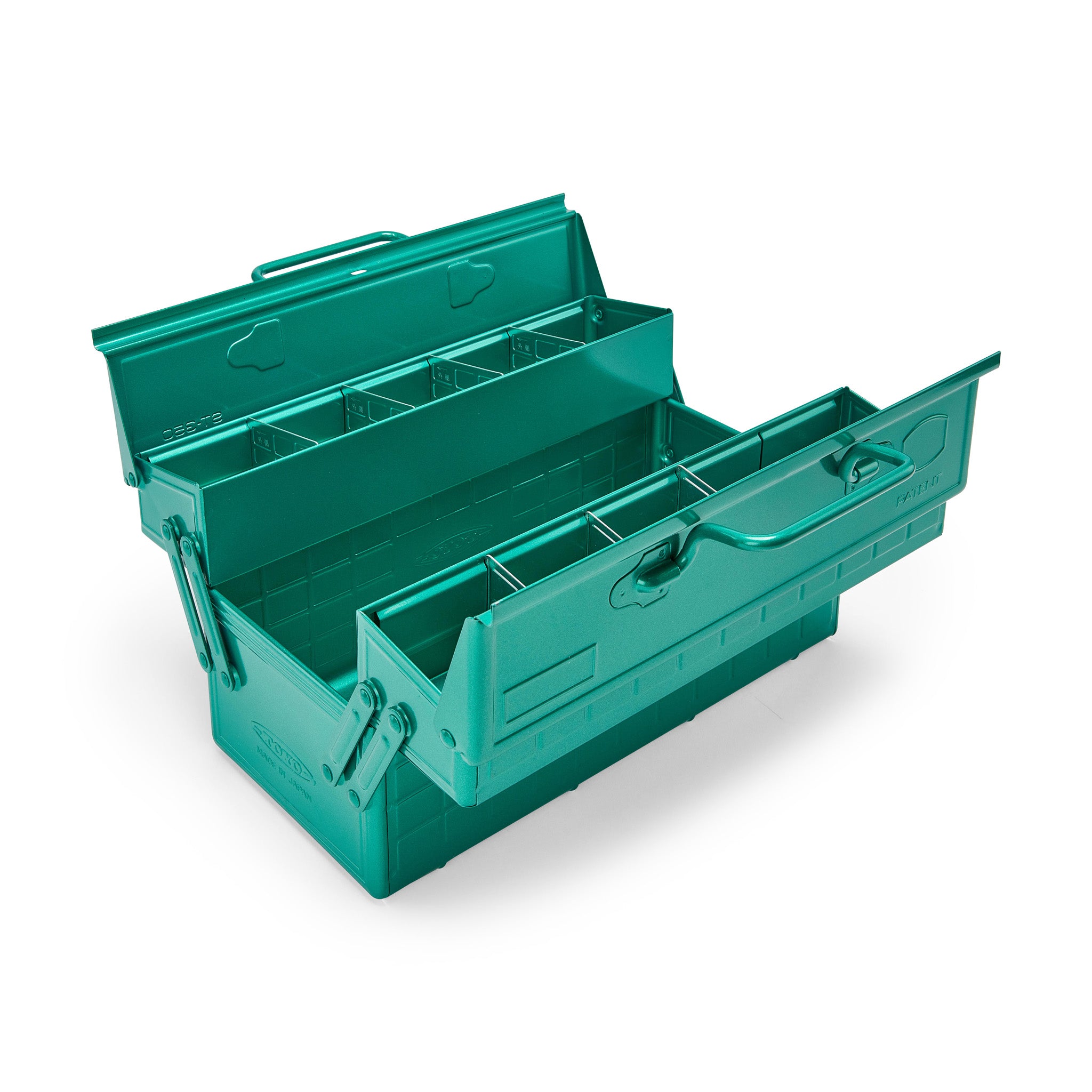 Toyo Steel Medium Seed Storage Box, Green