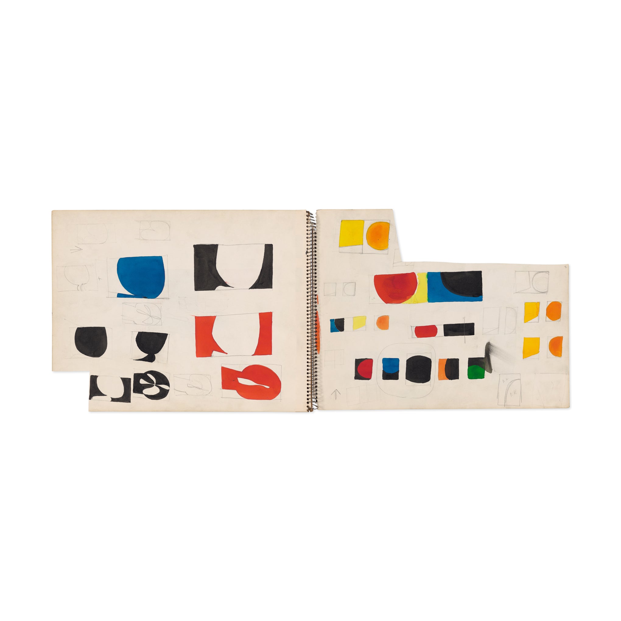 Ellsworth Kelly: Sketchbook #26 – Limited Edition Facsimile – MoMA