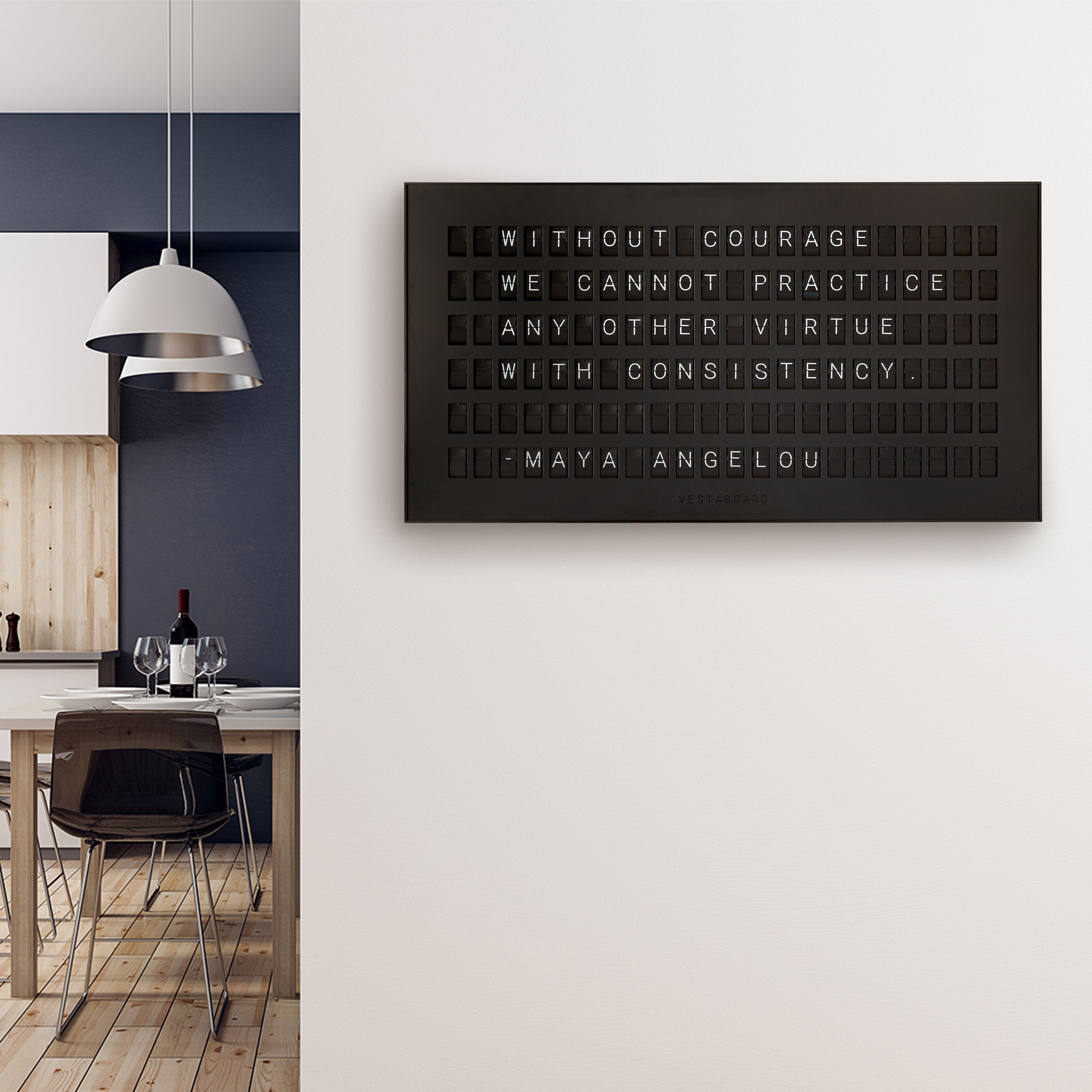 Vestaboard Smart Messaging Display - Black – MoMA Design Store