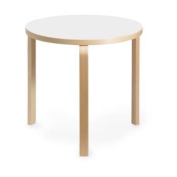 Artek Aalto Round Table 90B - Birch – MoMA Design Store