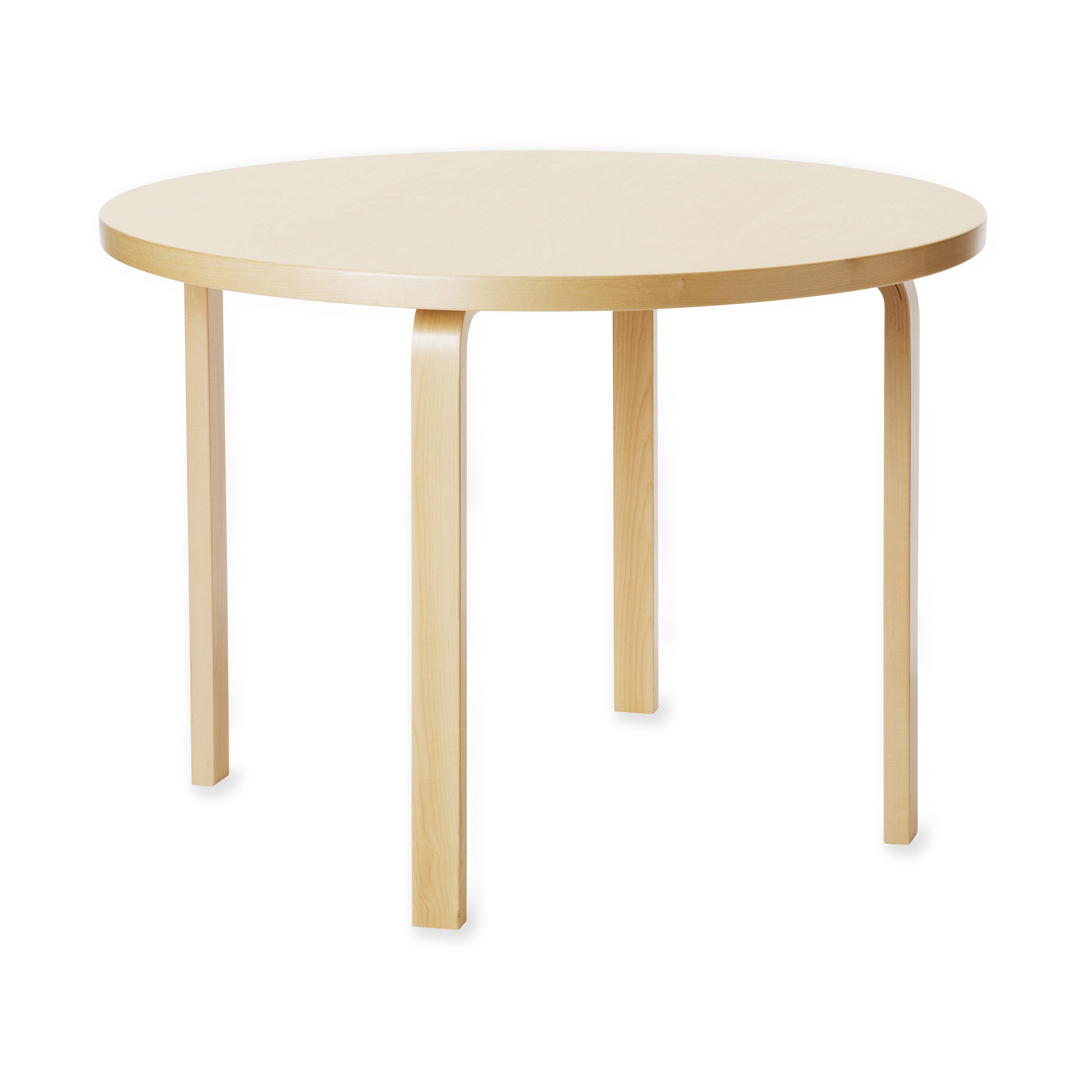 Artek Aalto Round Table 90A - Birch – MoMA Design Store