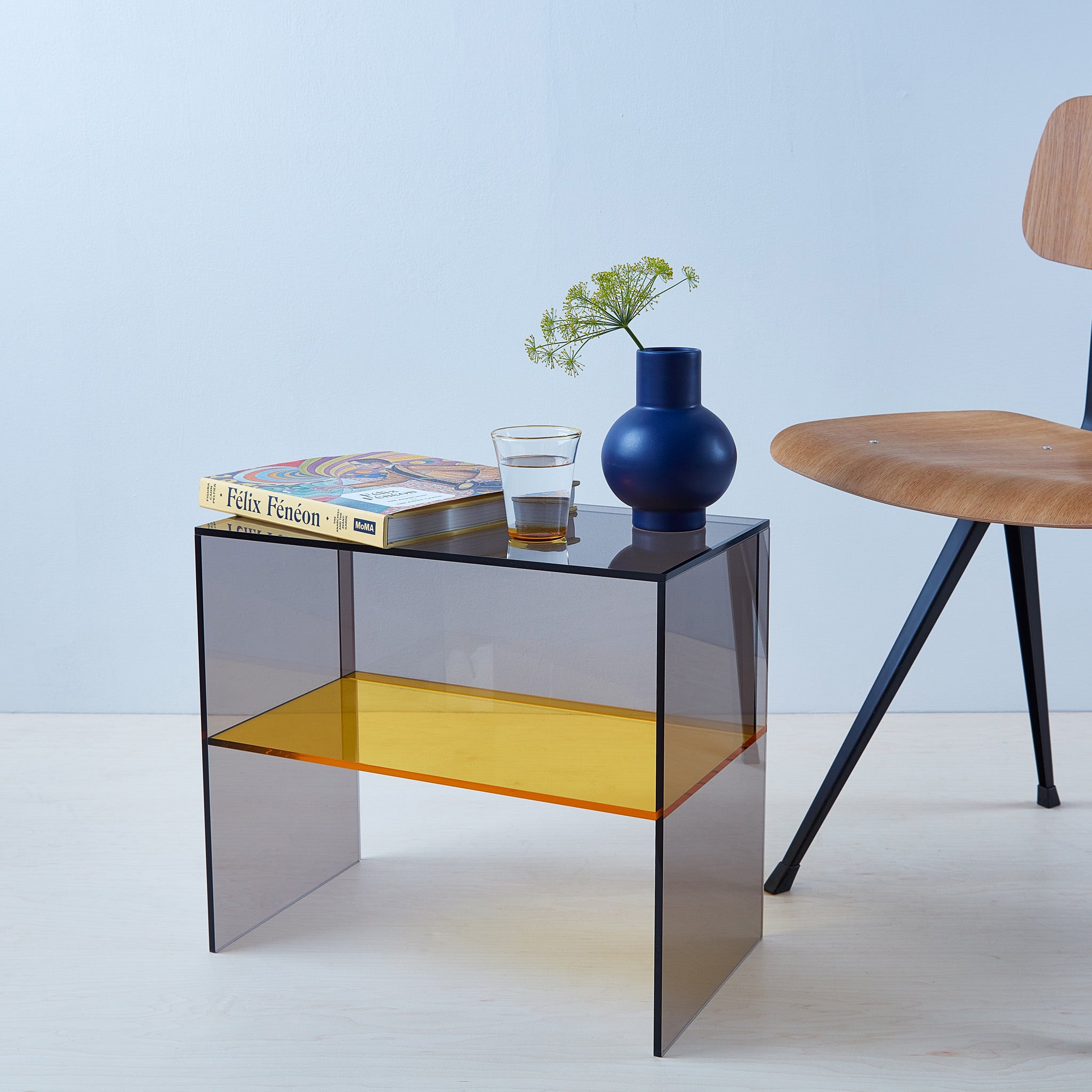 Two-Way Side Table - Blue – MoMA Design Store