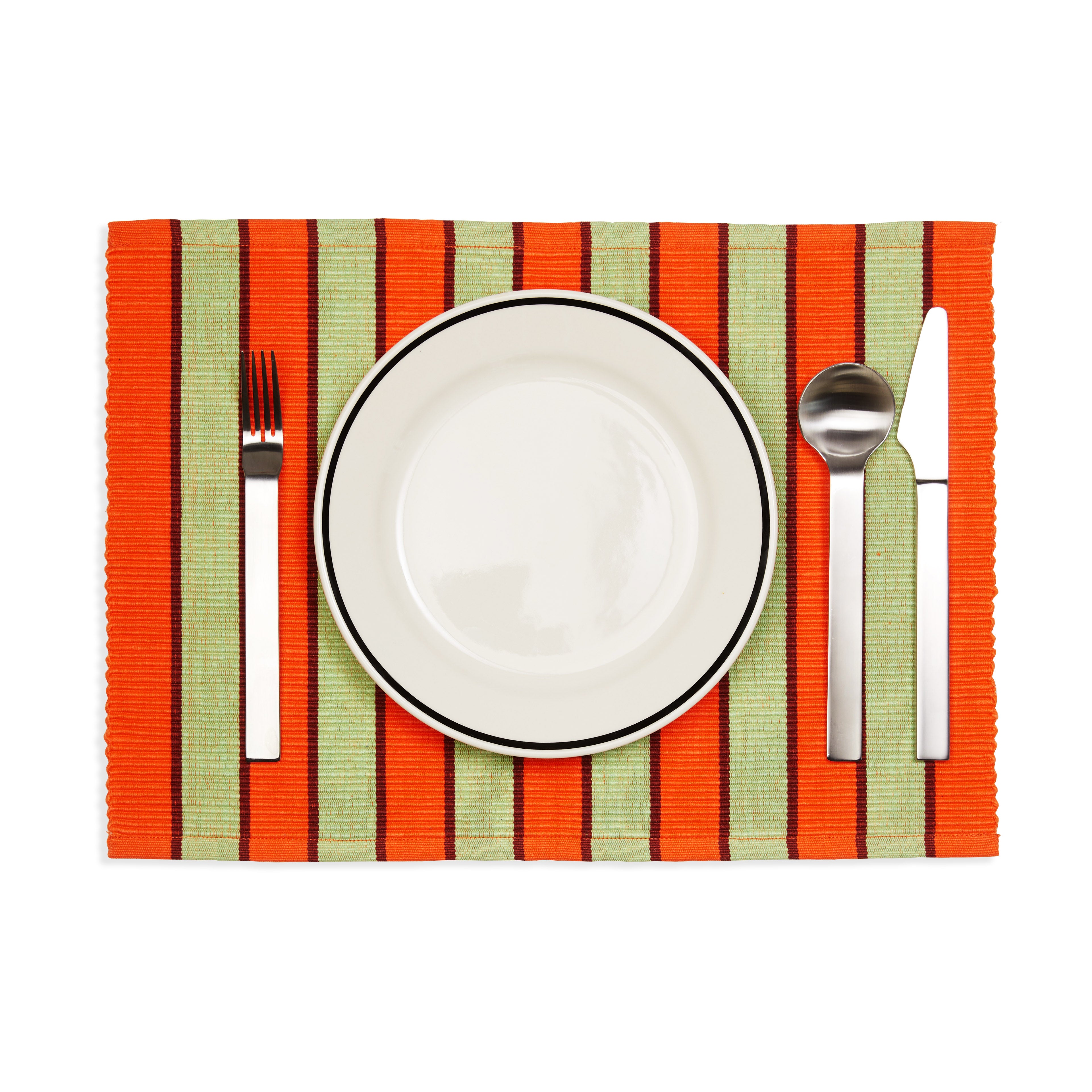 Dusen Dusen Stripe Cotton Placemats - Set of 4 - Multicolor – MoMA Design  Store
