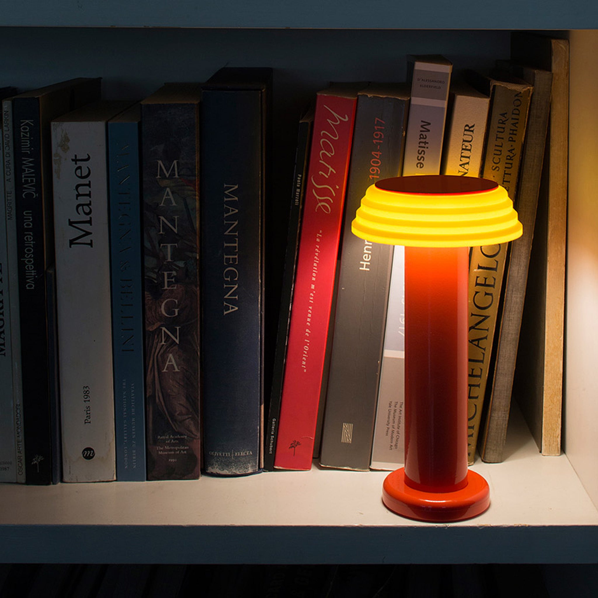 SOWDEN PL1 Portable Lamp - Red/ Yellow – MoMA Design Store