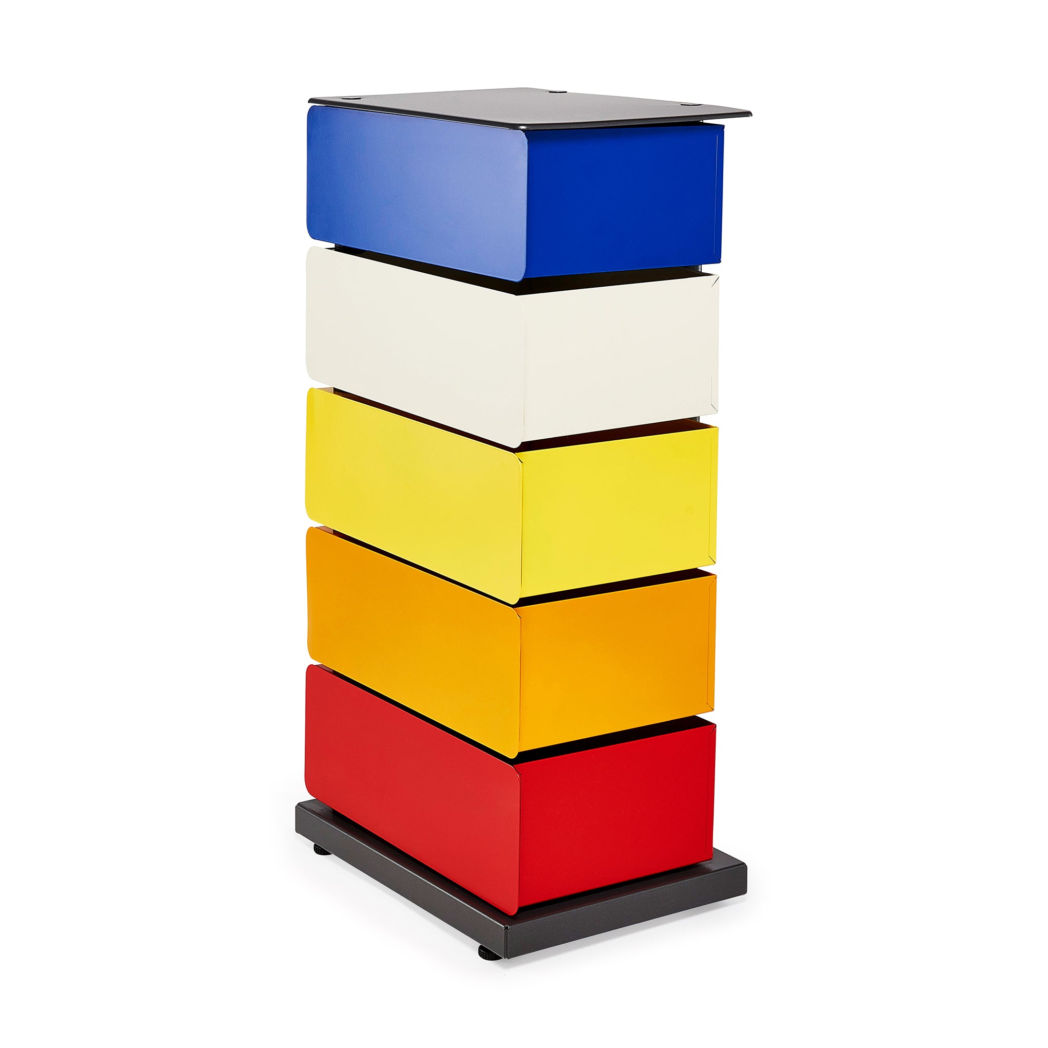 5 Drawer Pivot Cabinet Blue Yellow Red MoMA Design Store 5-drawer-pivot-cabinet-blue-yellow-red-moma-design-store
