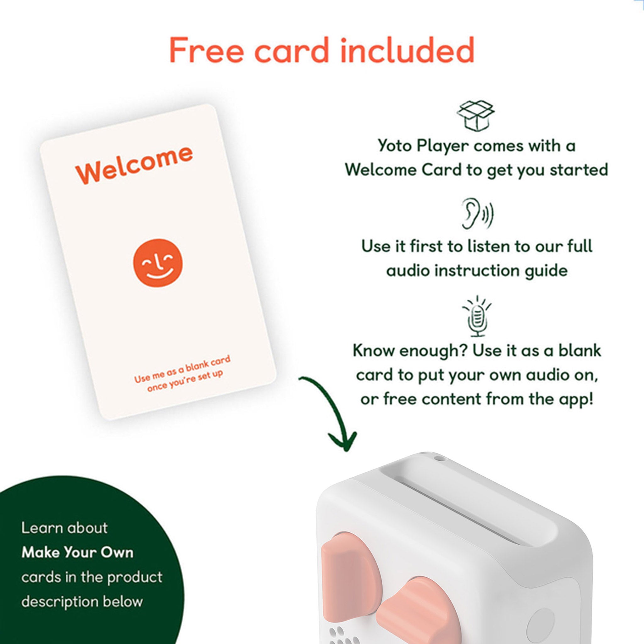 Yoto Mini Portable Audio Player – MoMA Design Store