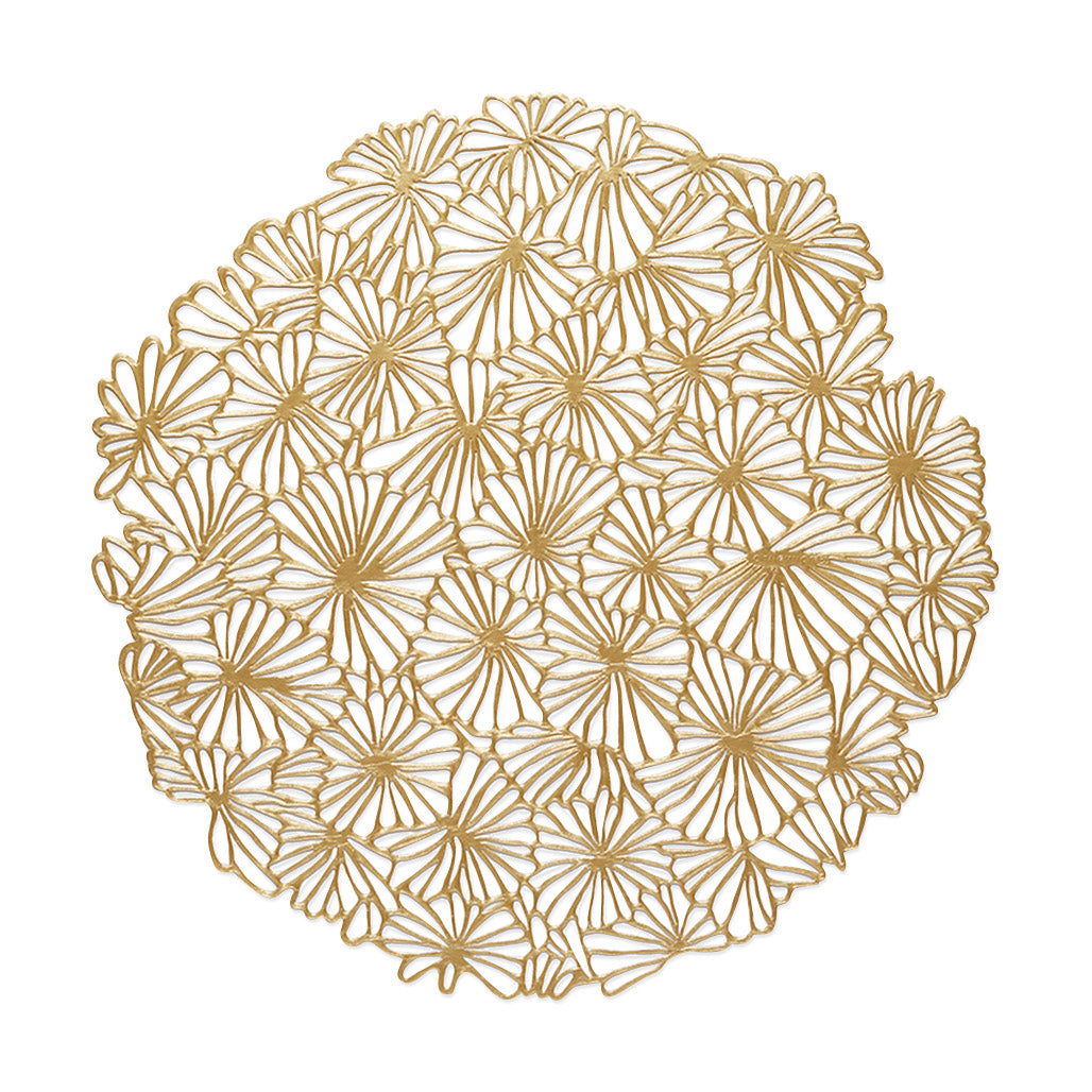 Chilewich Daisy Round Placemat - Gold – MoMA Design Store